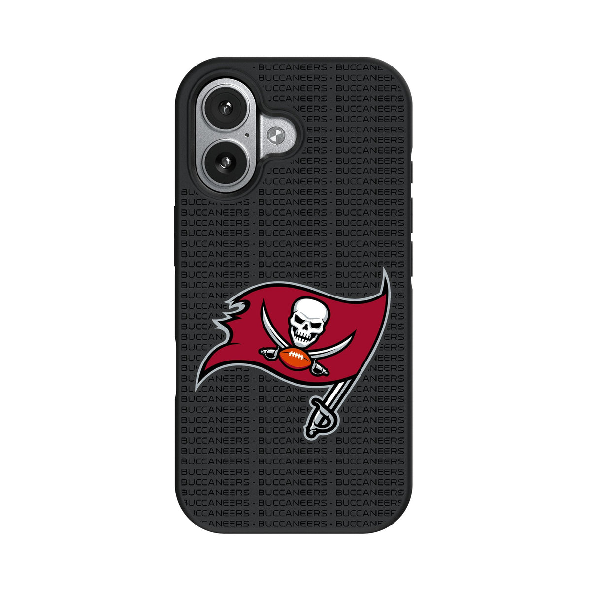 Tampa Bay Buccaneers Text Backdrop Bump Phone Case for Apple iPhone 17 Series 4