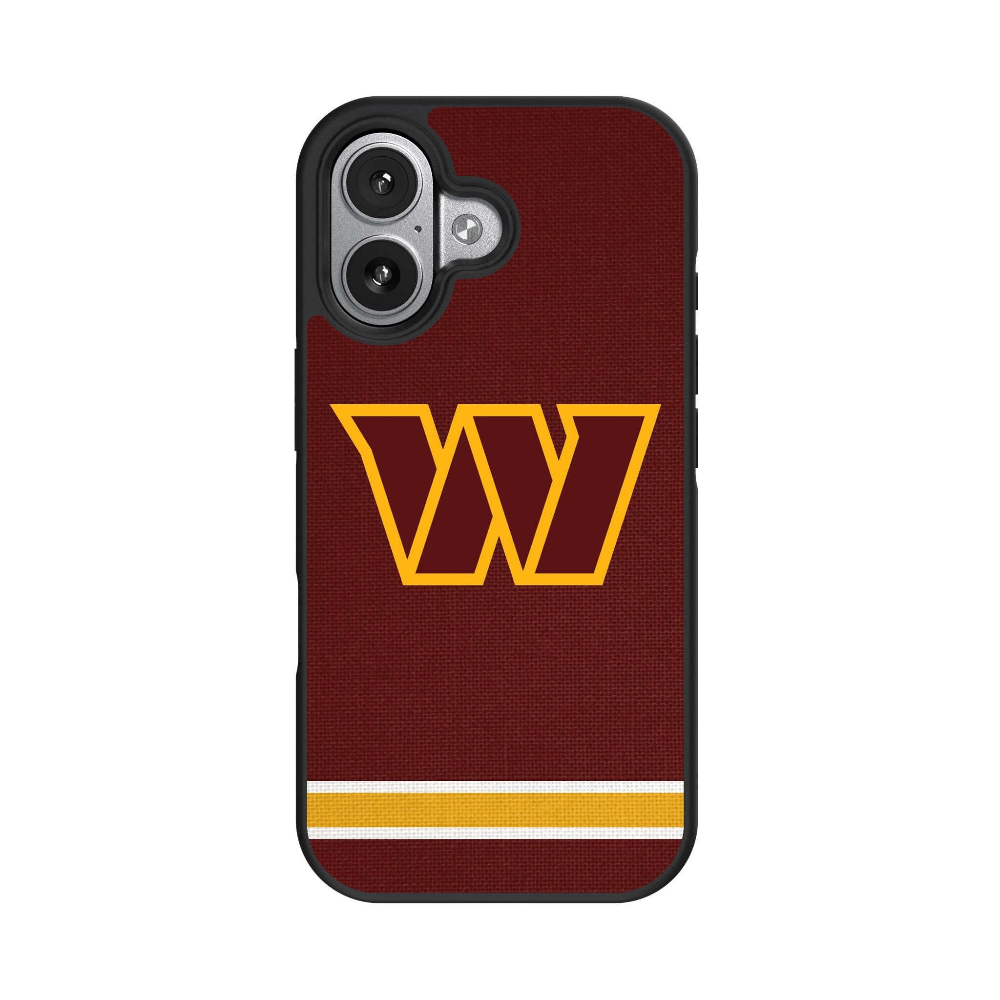 Washington Commanders Stripe Bump Phone Case for Apple iPhone 17 Series 4