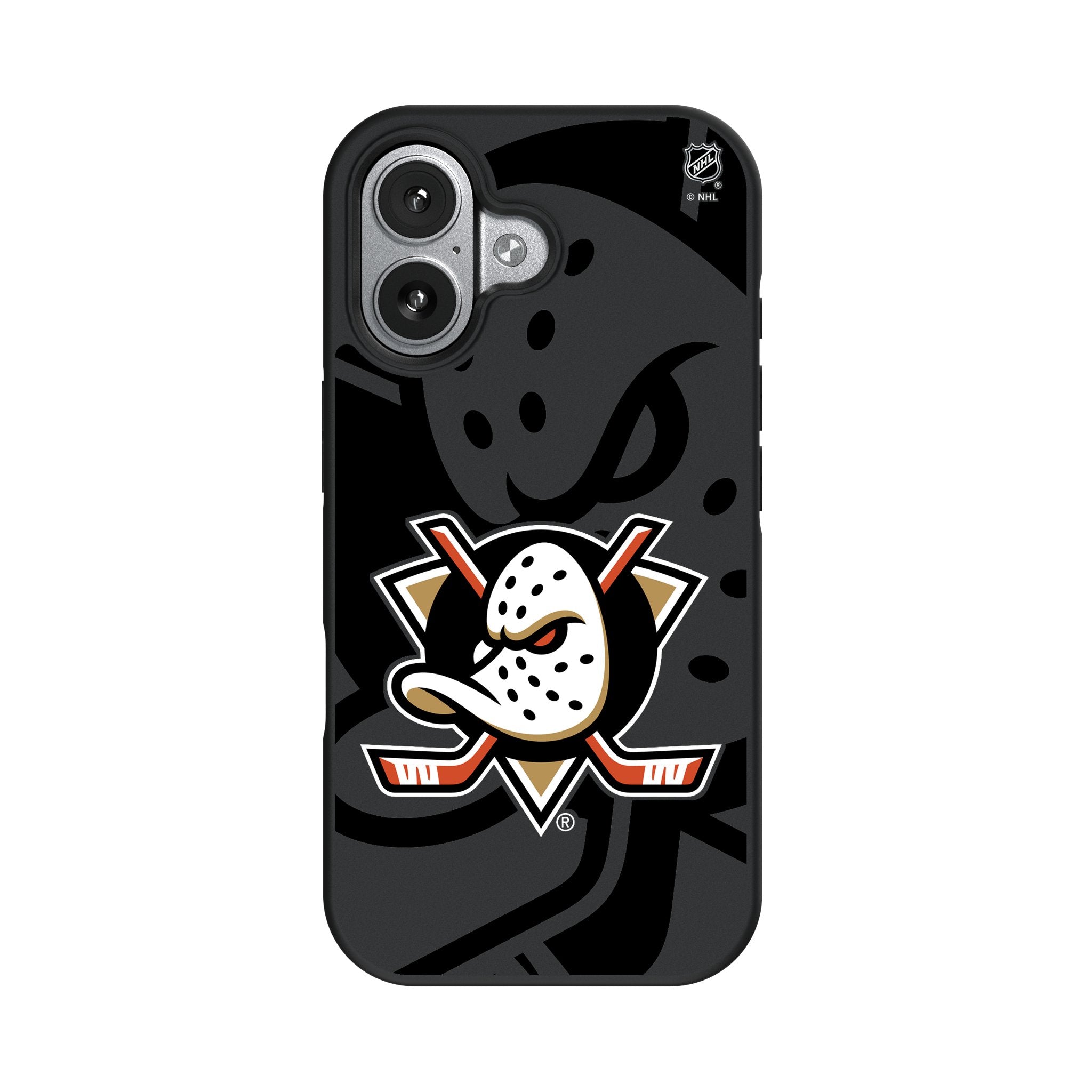 Anaheim Ducks Monocolor Tilt Bump Phone Case for Apple iPhone 17 Series 4