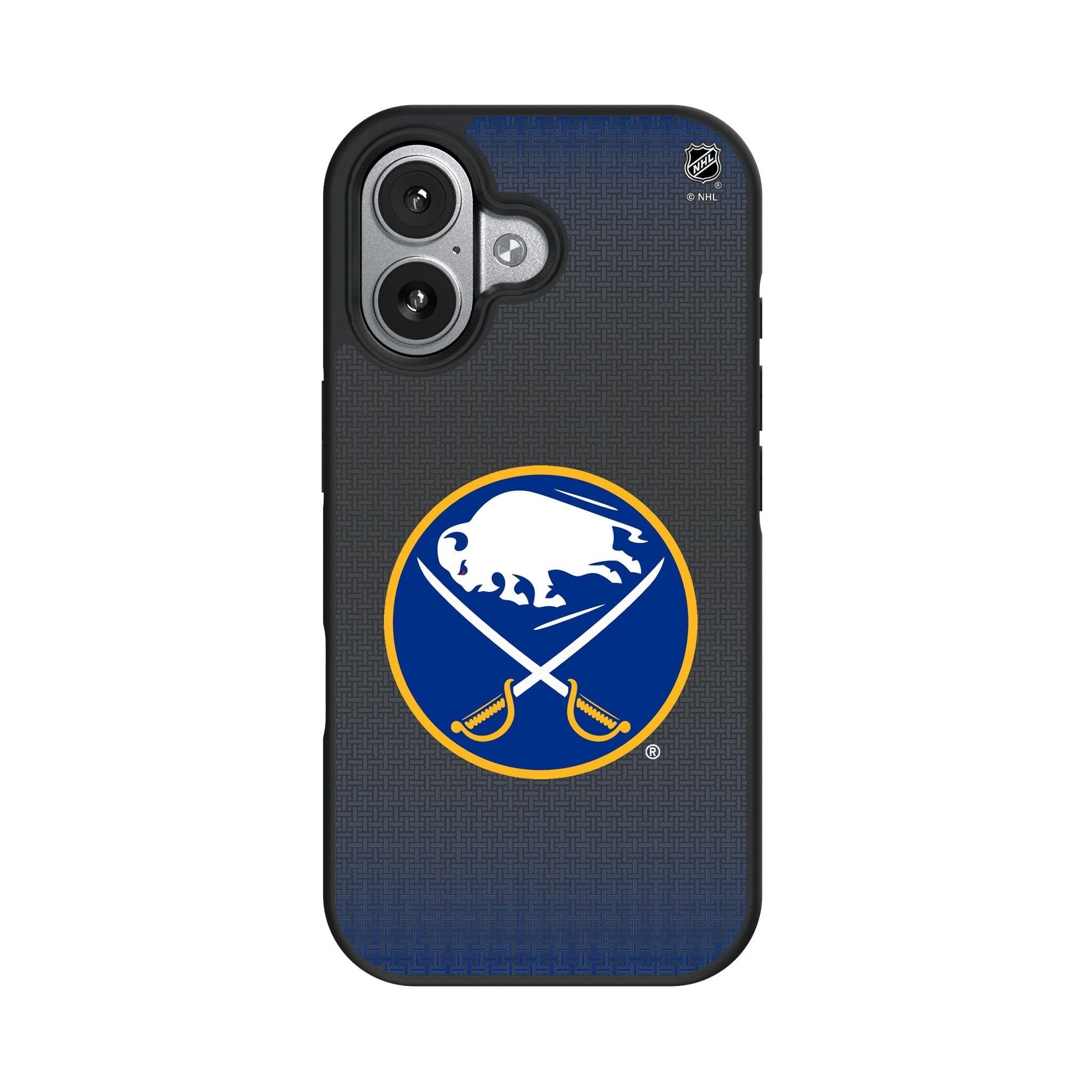 Buffalo Sabres Linen Bump Phone Case for Apple iPhone 17 Series 4