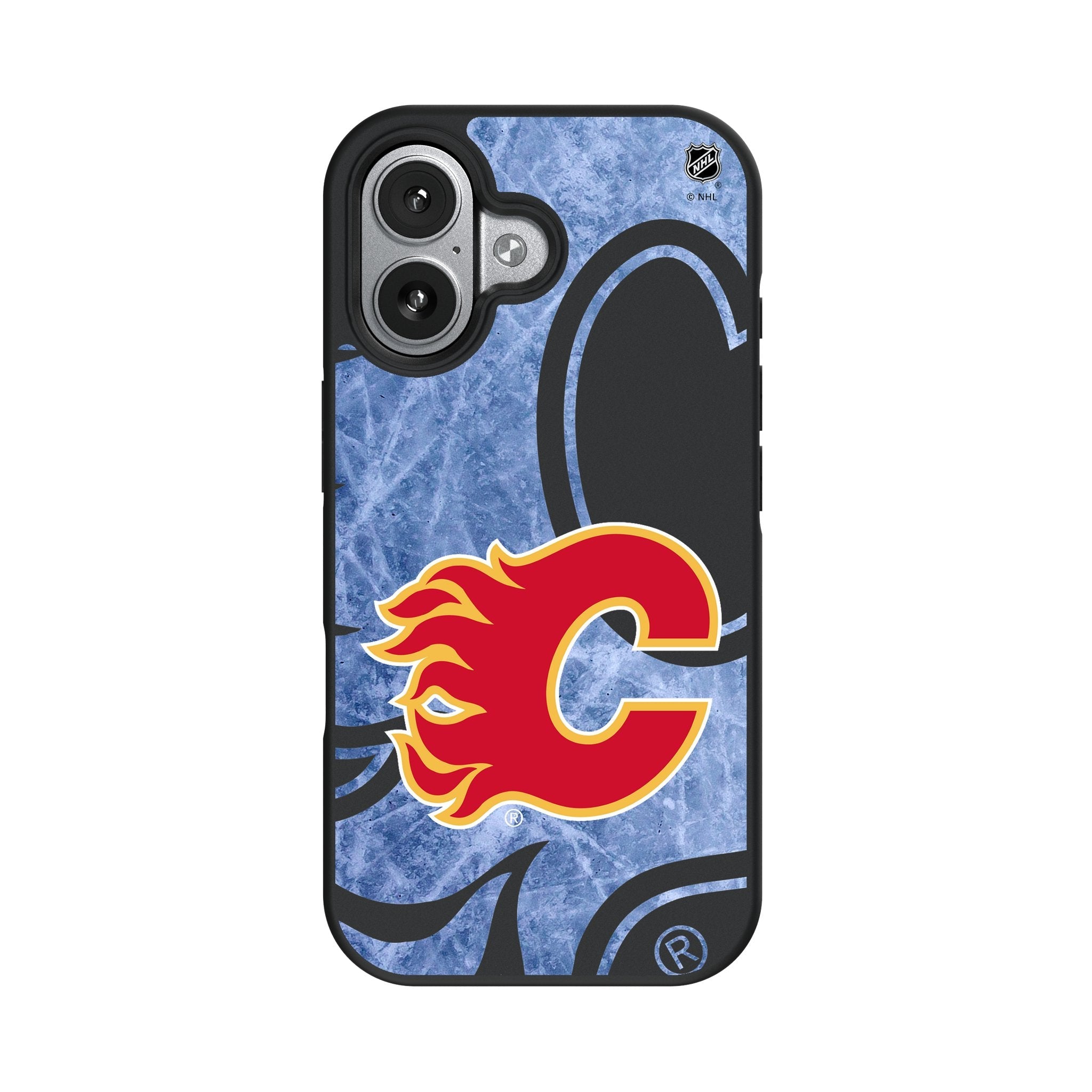 Calgary Flames Ice Tilt Bump Phone Case for Apple iPhone 17 Series 4