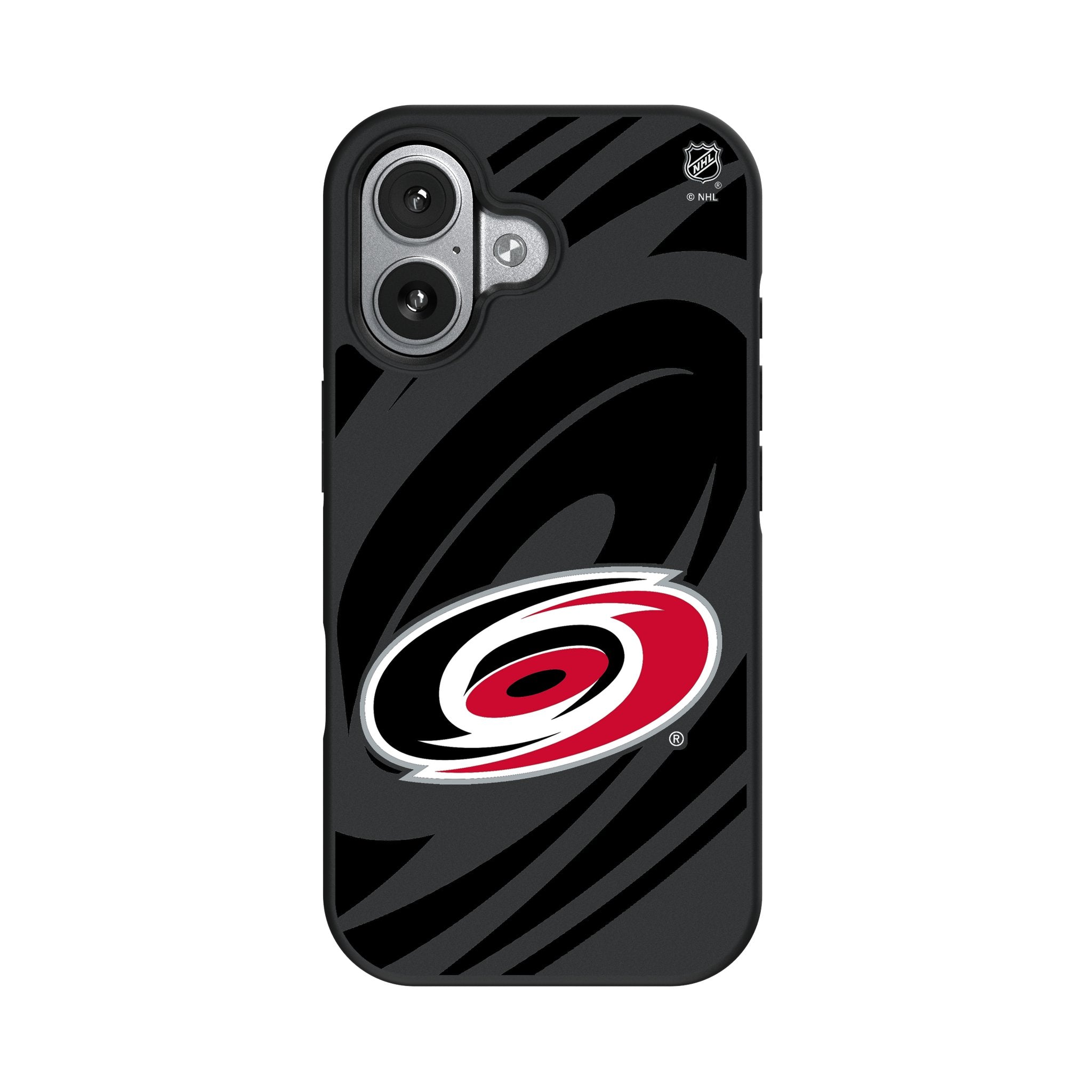 Carolina Hurricanes Monocolor Tilt Bump Phone Case for Apple iPhone 17 Series 4