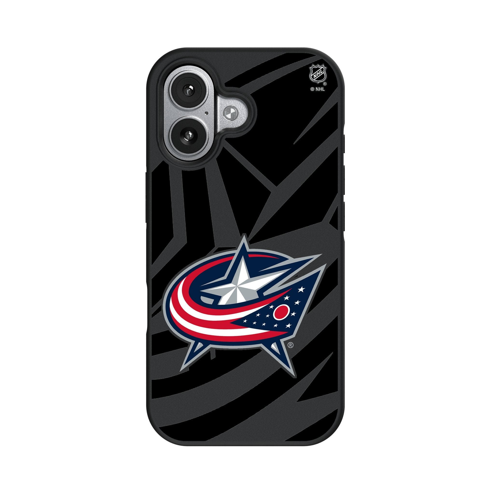 Columbus Blue Jackets Monocolor Tilt Bump Phone Case for Apple iPhone 17 Series 4