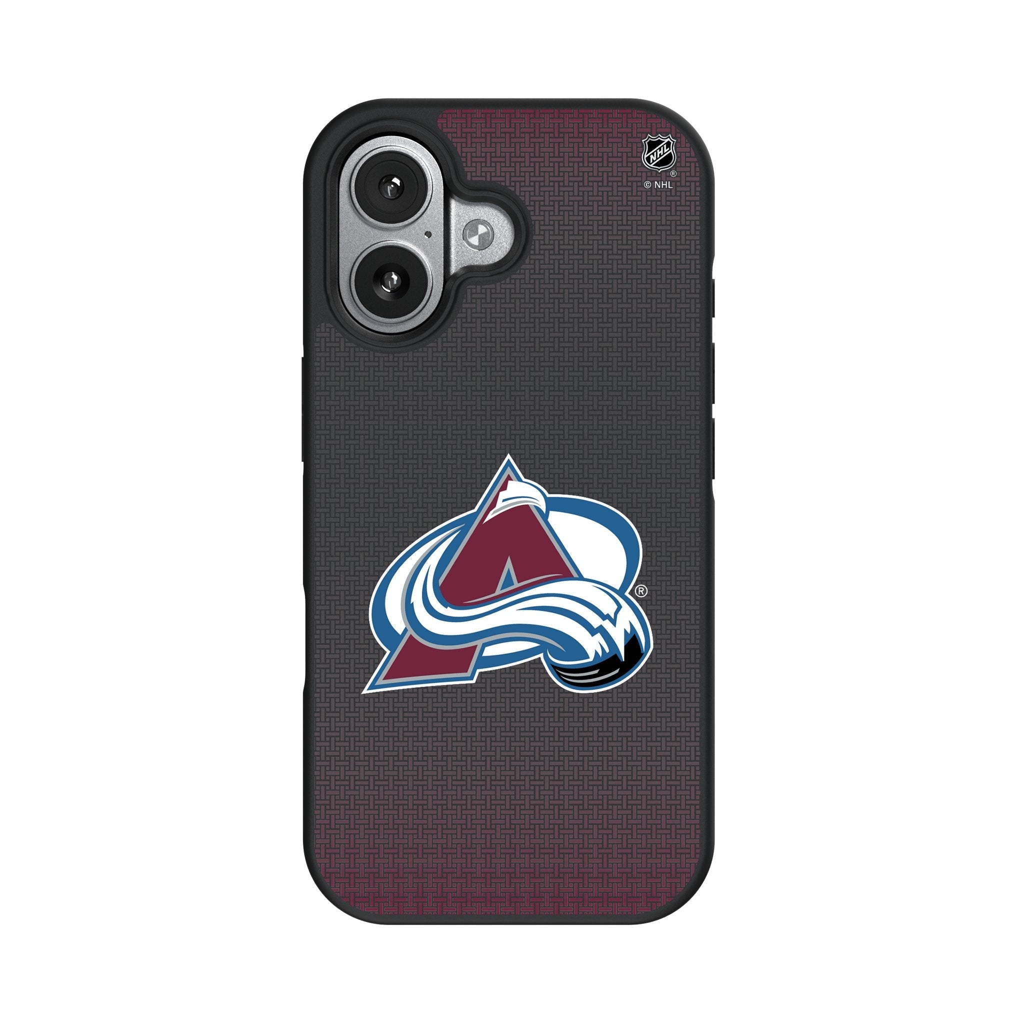 Colorado Avalanche Linen Bump Phone Case for Apple iPhone 17 Series 4