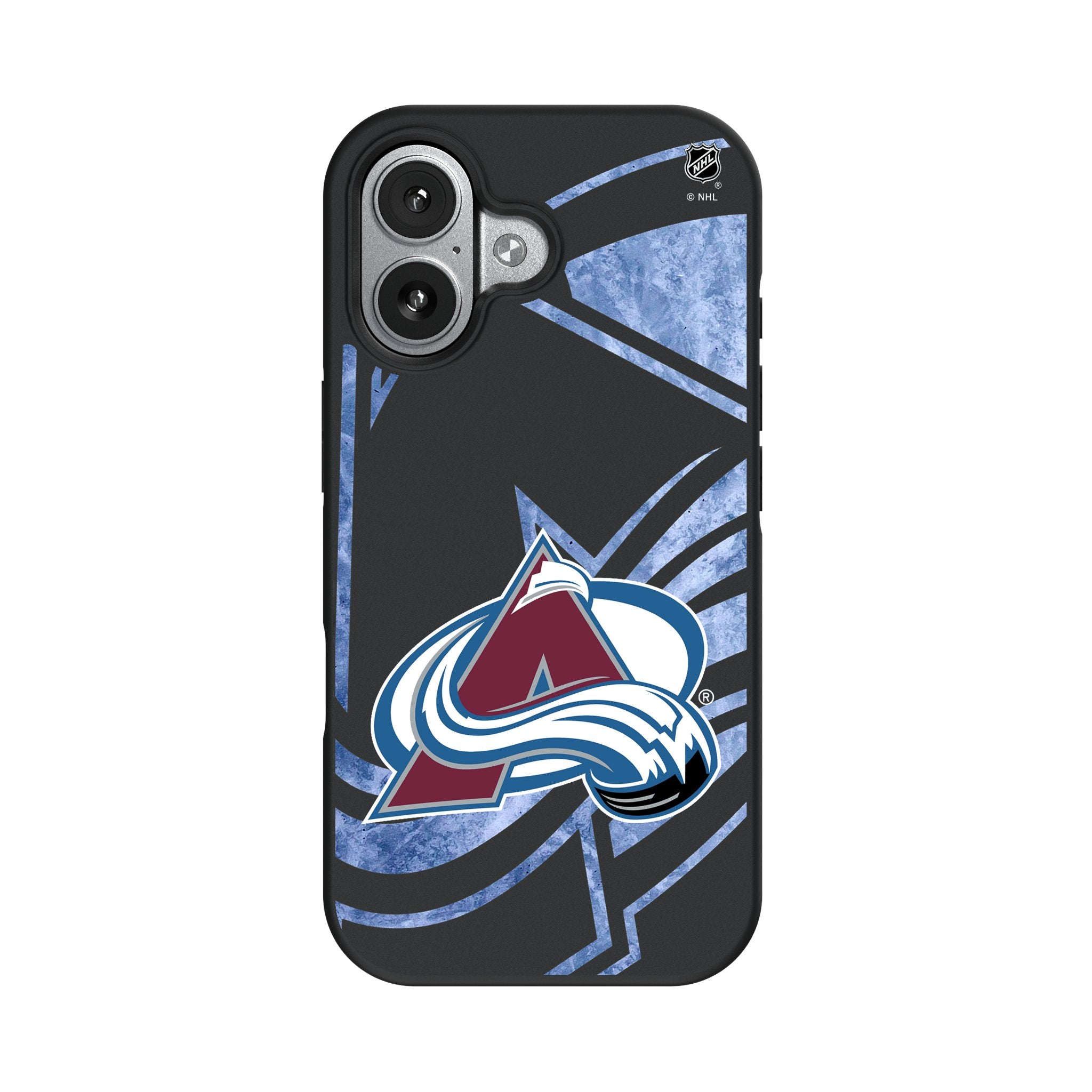 Colorado Avalanche Ice Tilt Bump Phone Case for Apple iPhone 17 Series 4