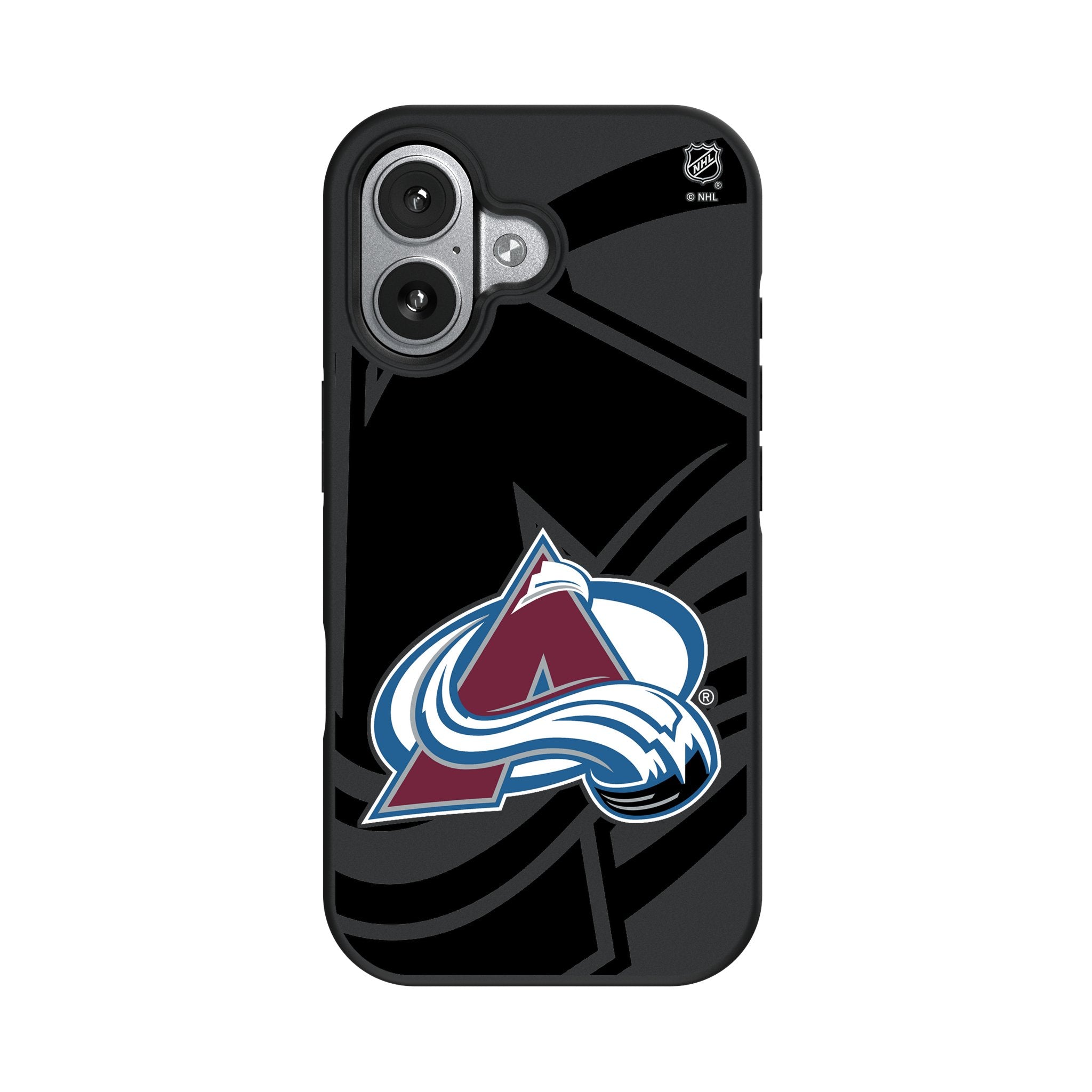 Colorado Avalanche Monocolor Tilt Bump Phone Case for Apple iPhone 17 Series 4
