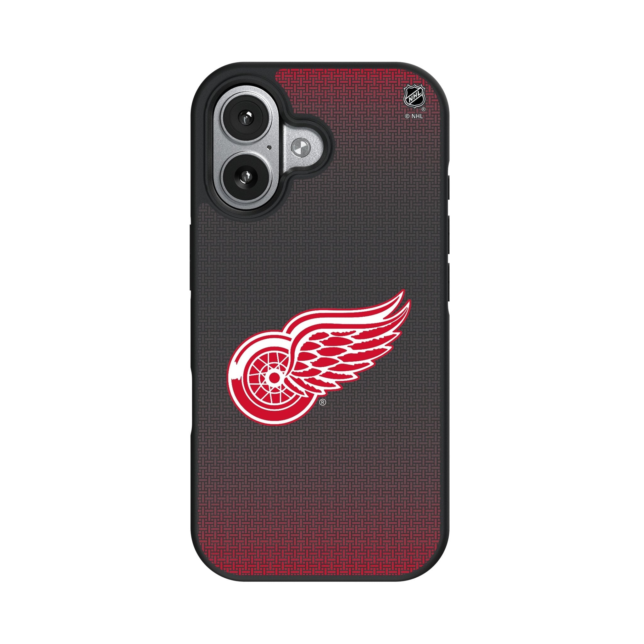 Detroit Red Wings Linen Bump Phone Case for Apple iPhone 17 Series 4