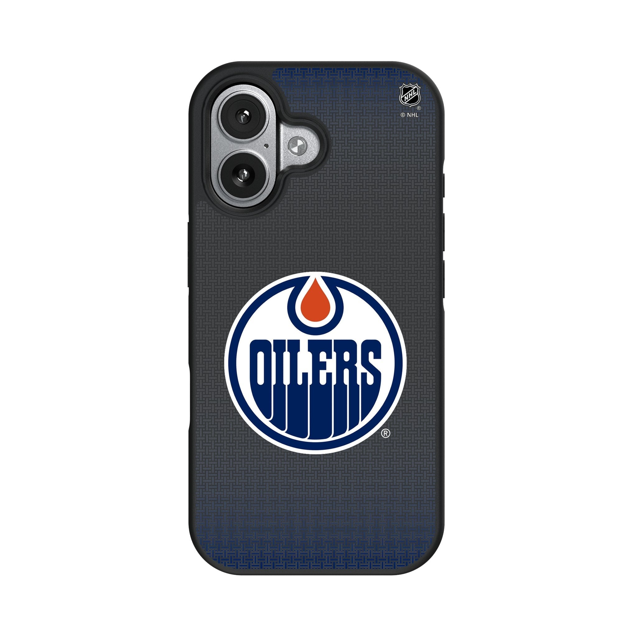 Edmonton Oilers Linen Bump Phone Case for Apple iPhone 17 Series 4