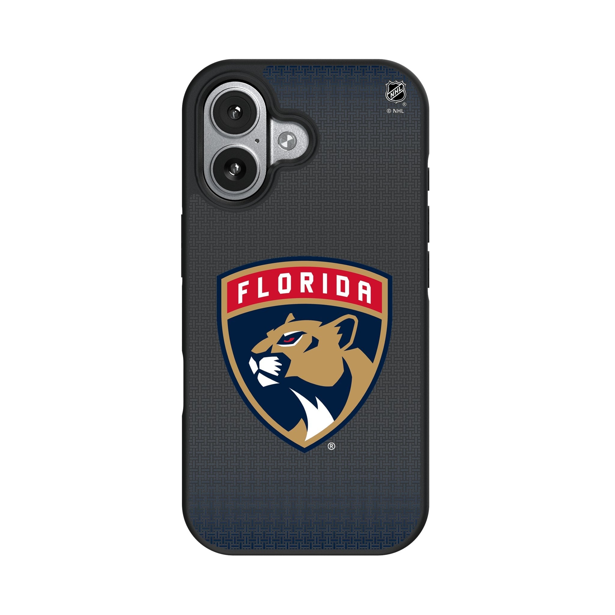 Florida Panthers Linen Bump Phone Case for Apple iPhone 17 Series 4