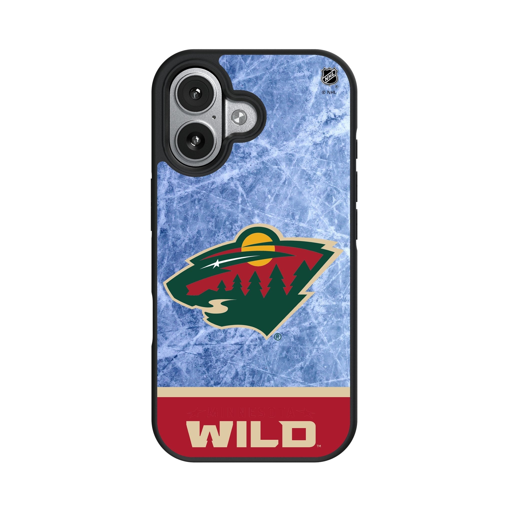 Minnesota Wild Ice Wordmark Bump Phone Case for Apple iPhone 17 Series 4