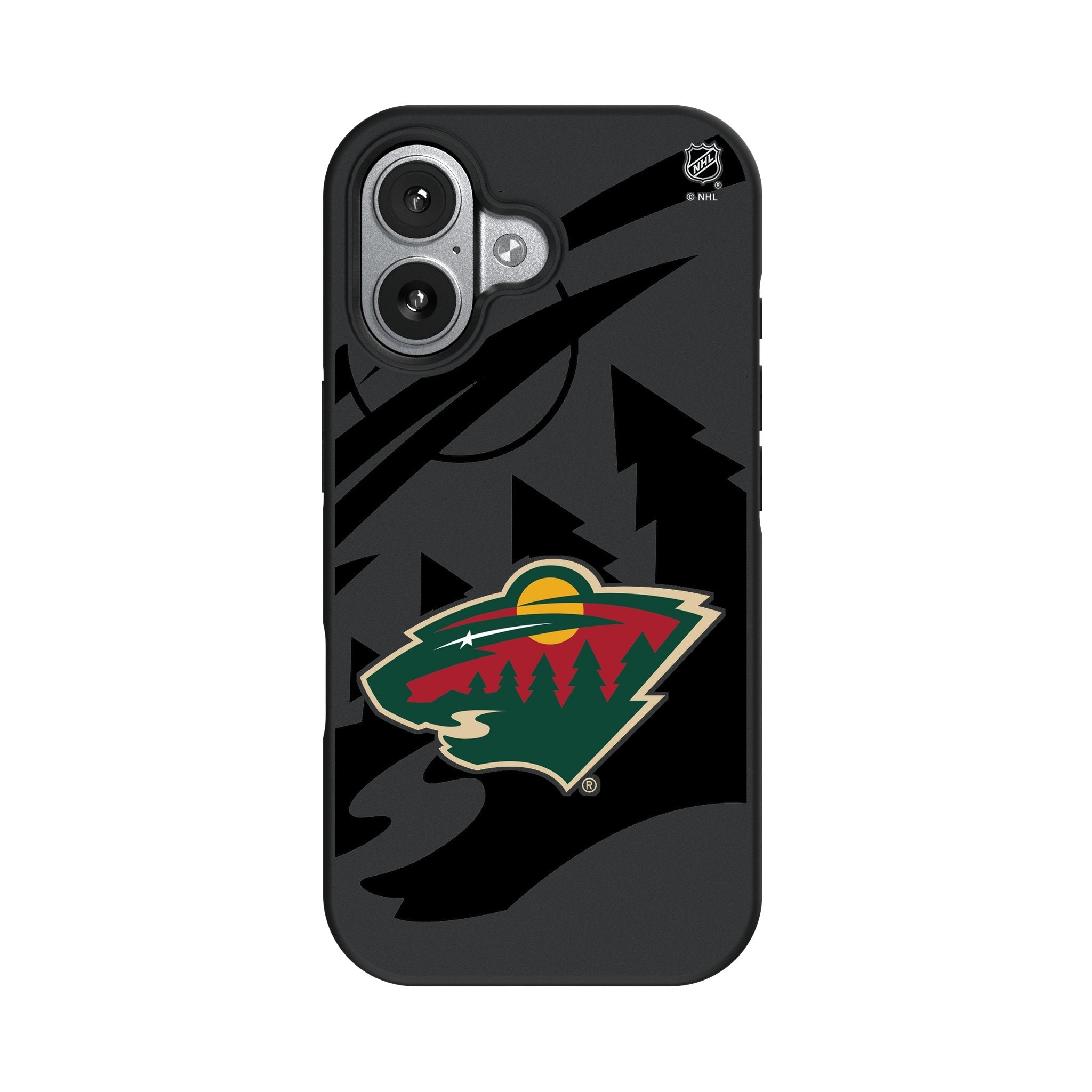 Minnesota Wild Monocolor Tilt Bump Phone Case for Apple iPhone 17 Series 4