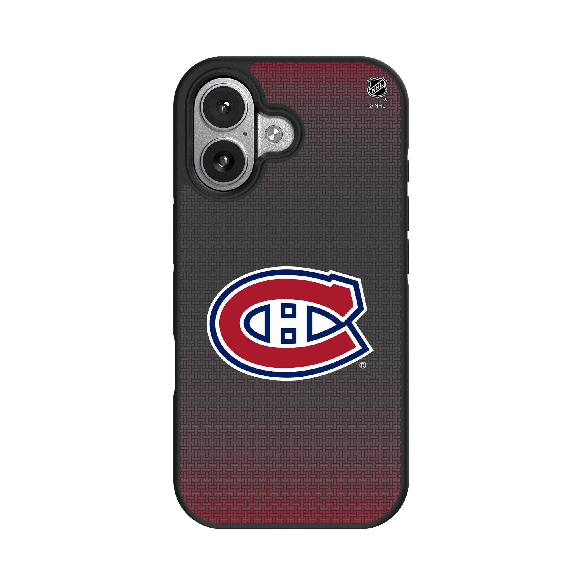 Montreal Canadiens Linen Bump Phone Case for Apple iPhone 17 Series 4