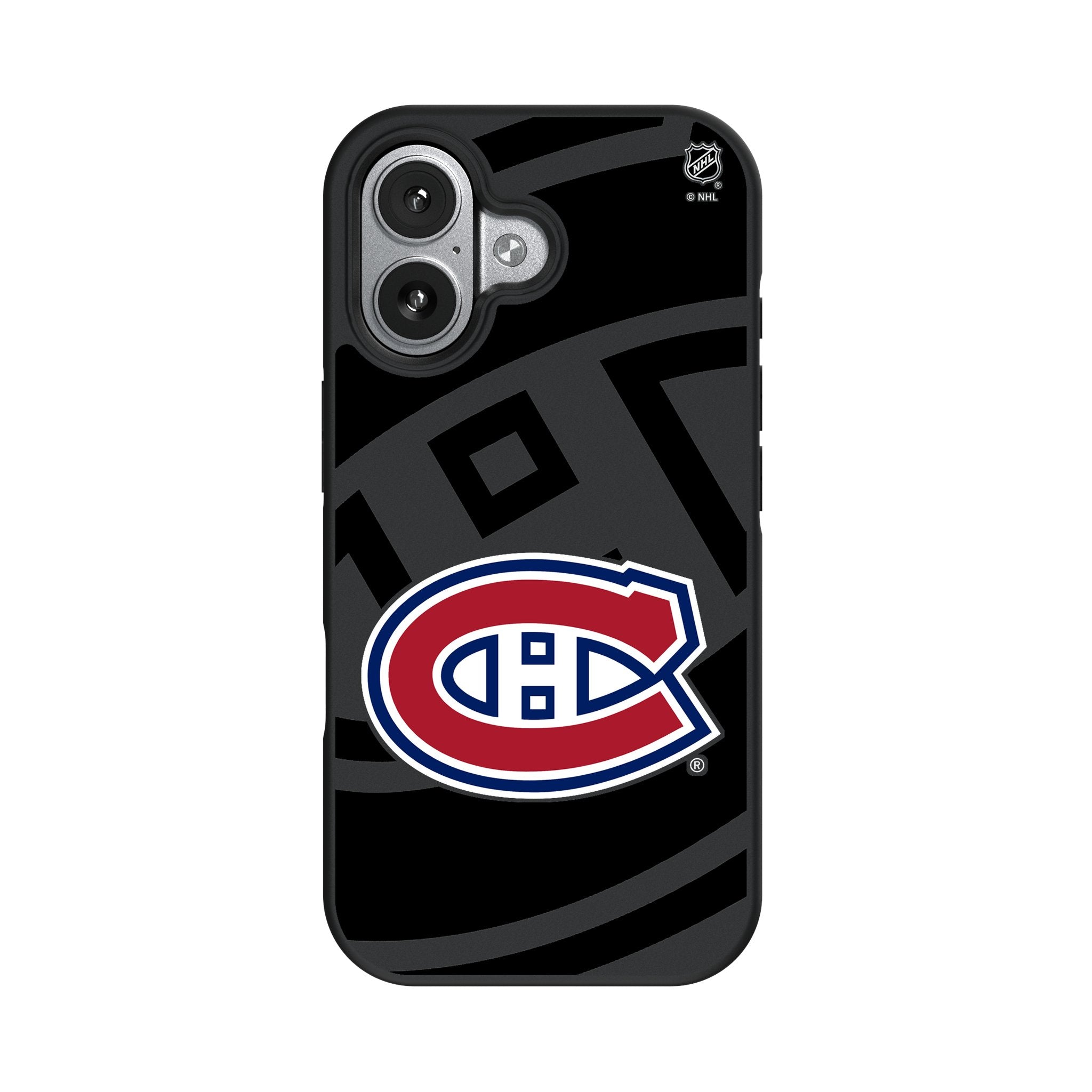 Montreal Canadiens Monocolor Tilt Bump Phone Case for Apple iPhone 17 Series 4