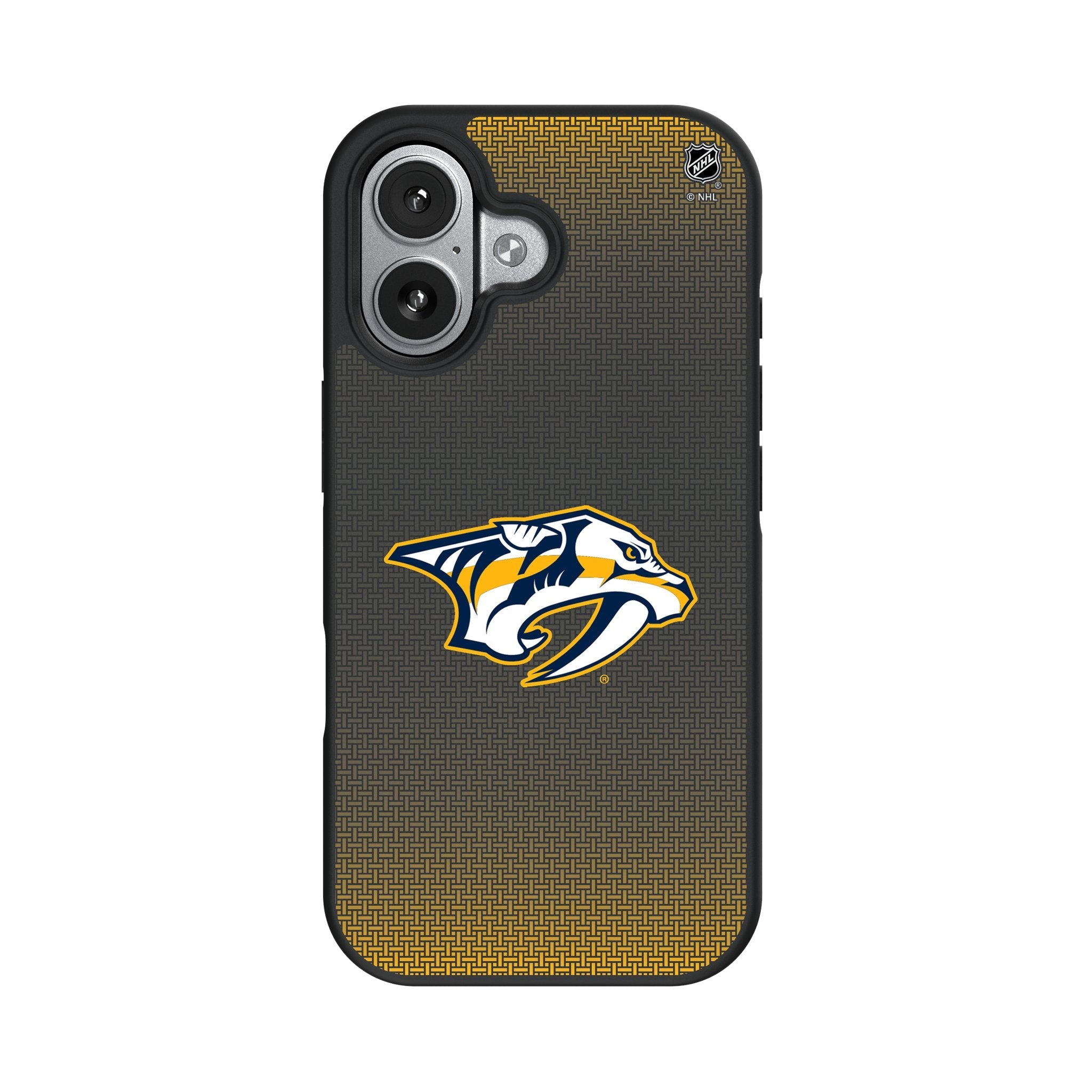 Nashville Predators Linen Bump Phone Case for Apple iPhone 17 Series 4