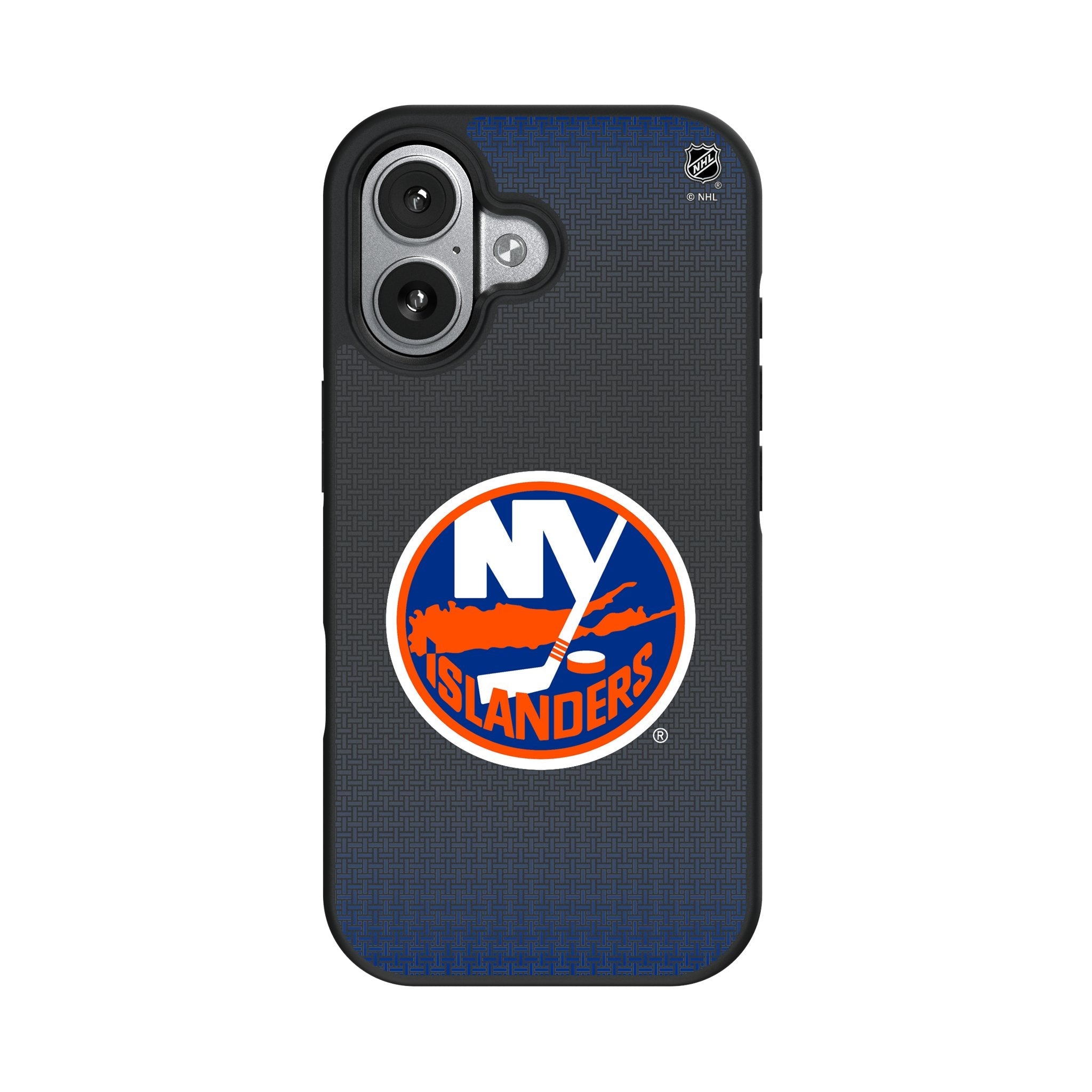 New York Islanders Linen Bump Phone Case for Apple iPhone 17 Series 4