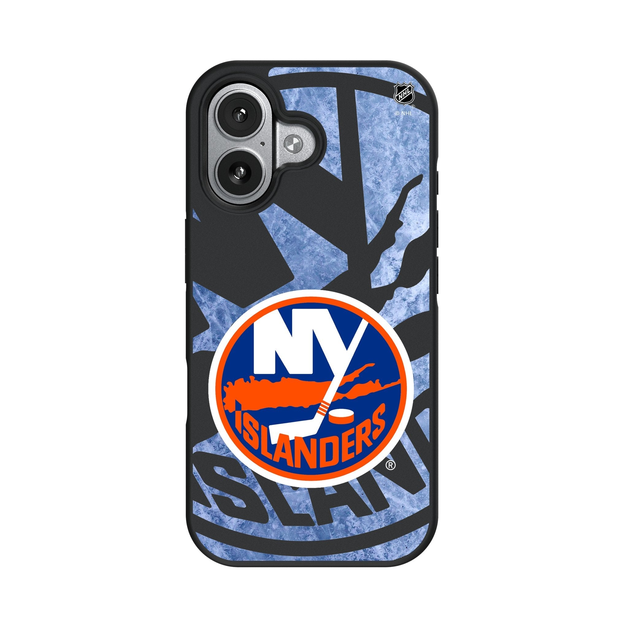 New York Islanders Ice Tilt Bump Phone Case for Apple iPhone 17 Series 4