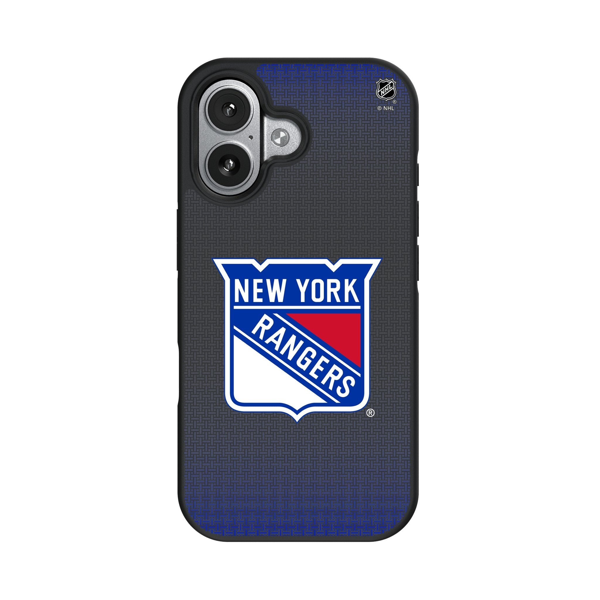 New York Rangers Linen Bump Phone Case for Apple iPhone 17 Series 4