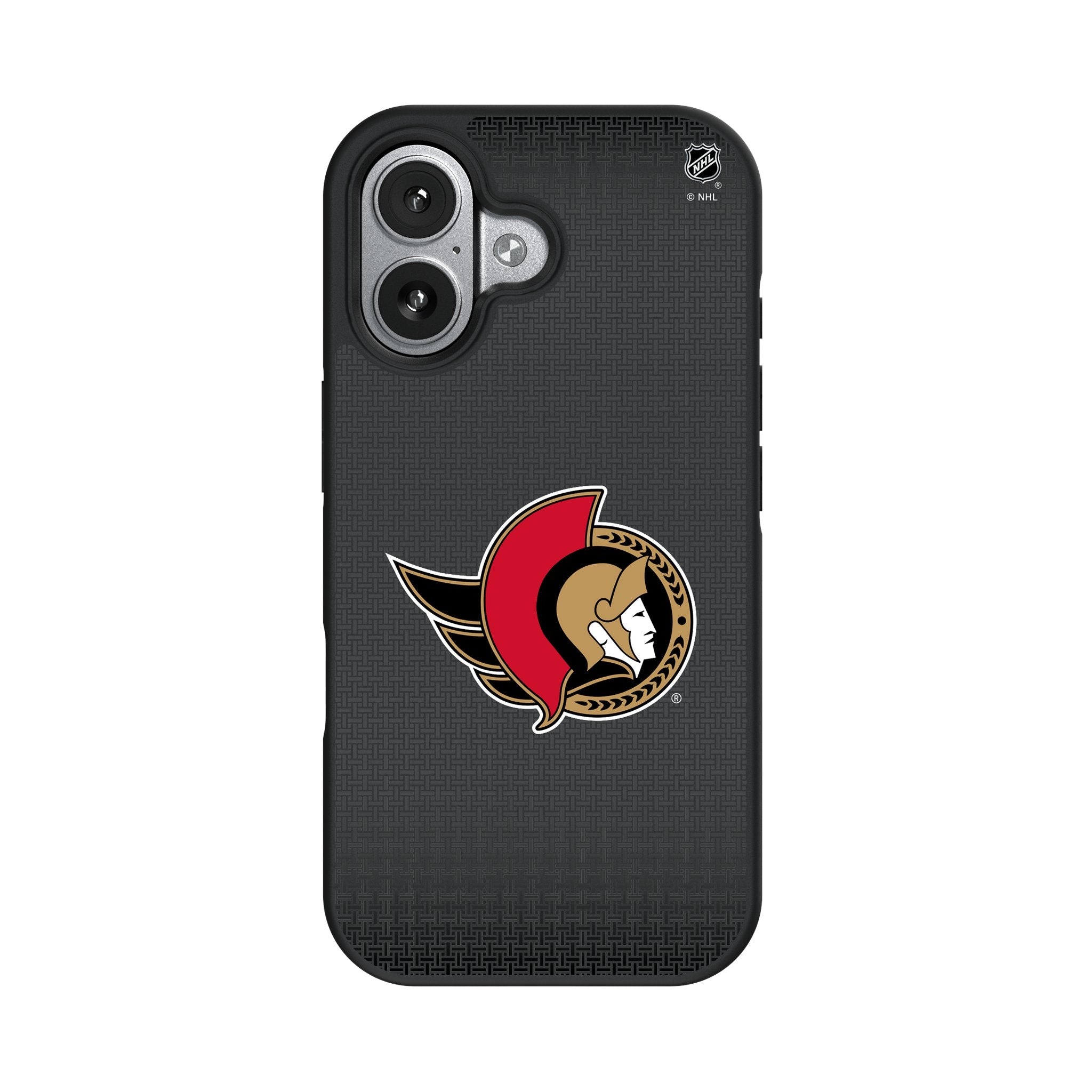 Ottawa Senators Linen Bump Phone Case for Apple iPhone 17 Series 4