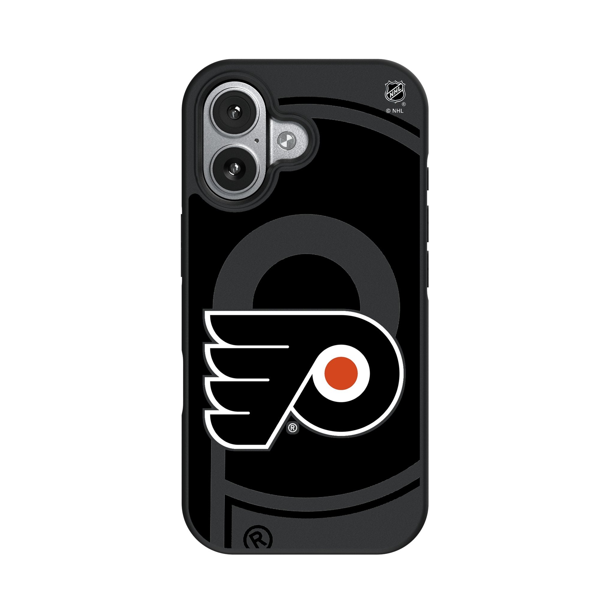 Philadelphia Flyers Monocolor Tilt Bump Phone Case for Apple iPhone 17 Series 4
