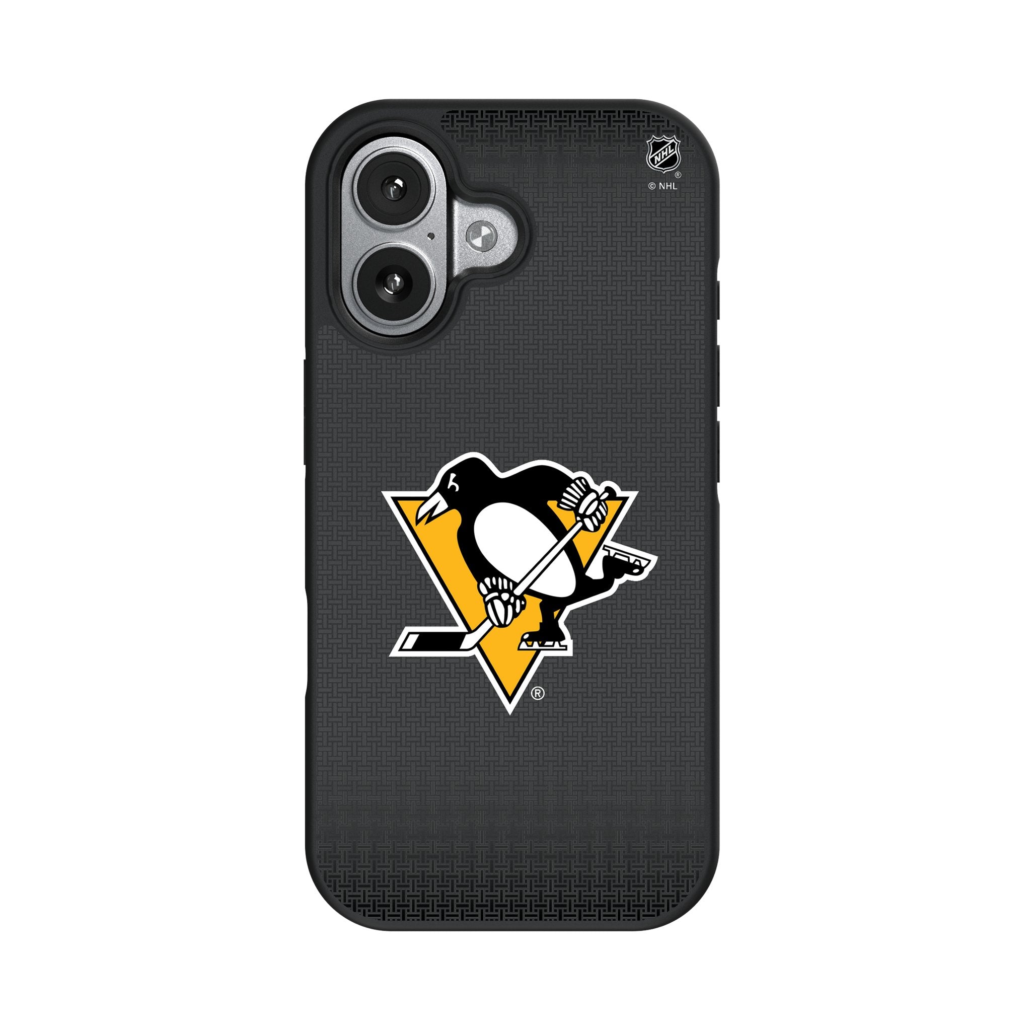 Pittsburgh Penguins Linen Bump Phone Case for Apple iPhone 17 Series 4