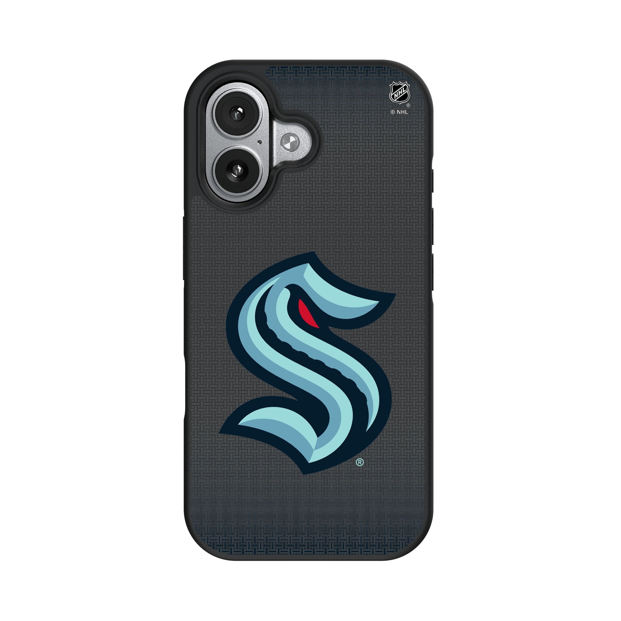 Seattle Kraken Linen Bump Phone Case for Apple iPhone 17 Series 4