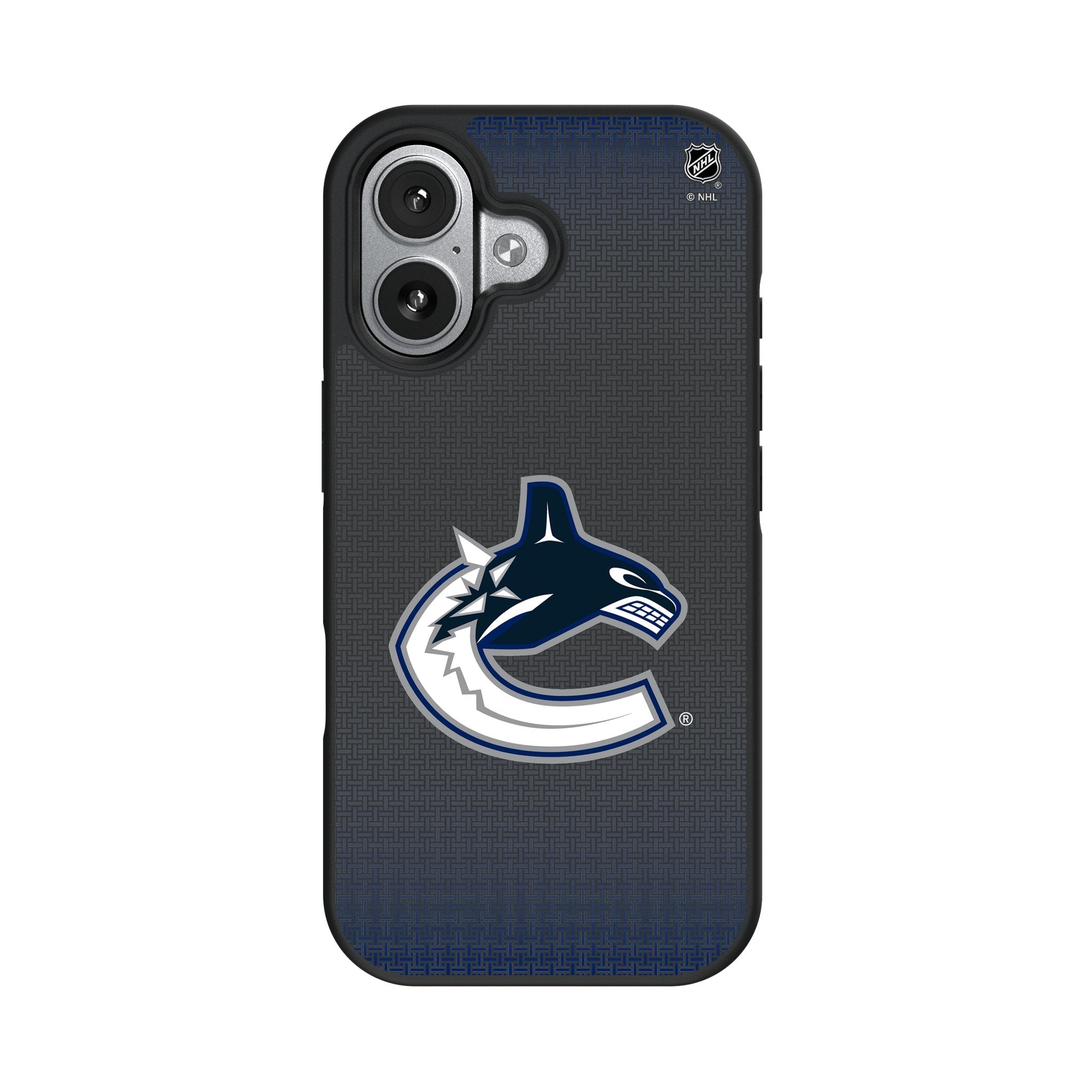 Vancouver Canucks Linen Bump Phone Case for Apple iPhone 17 Series 4