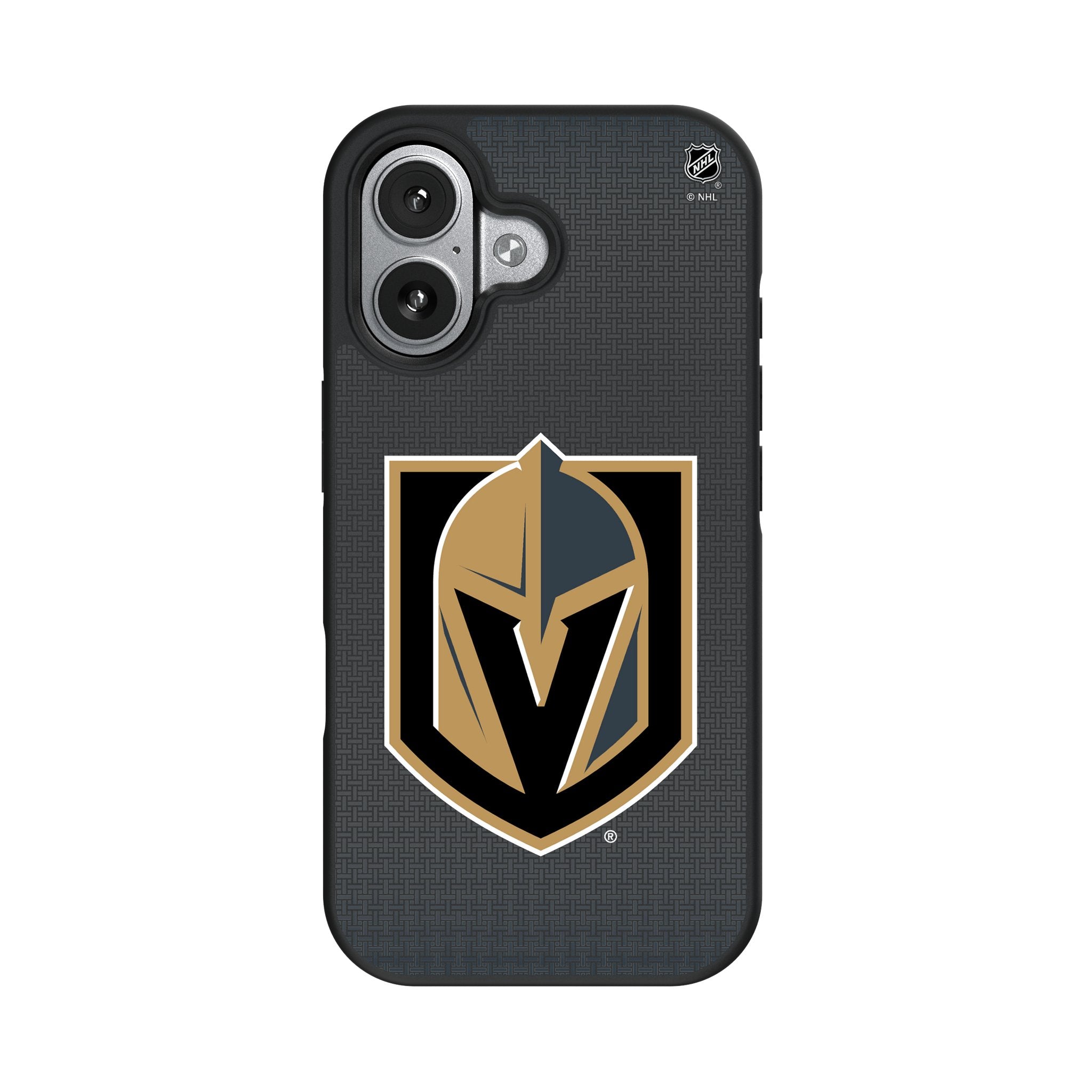 Vegas Golden Knights Linen Bump Phone Case for Apple iPhone 17 Series 4