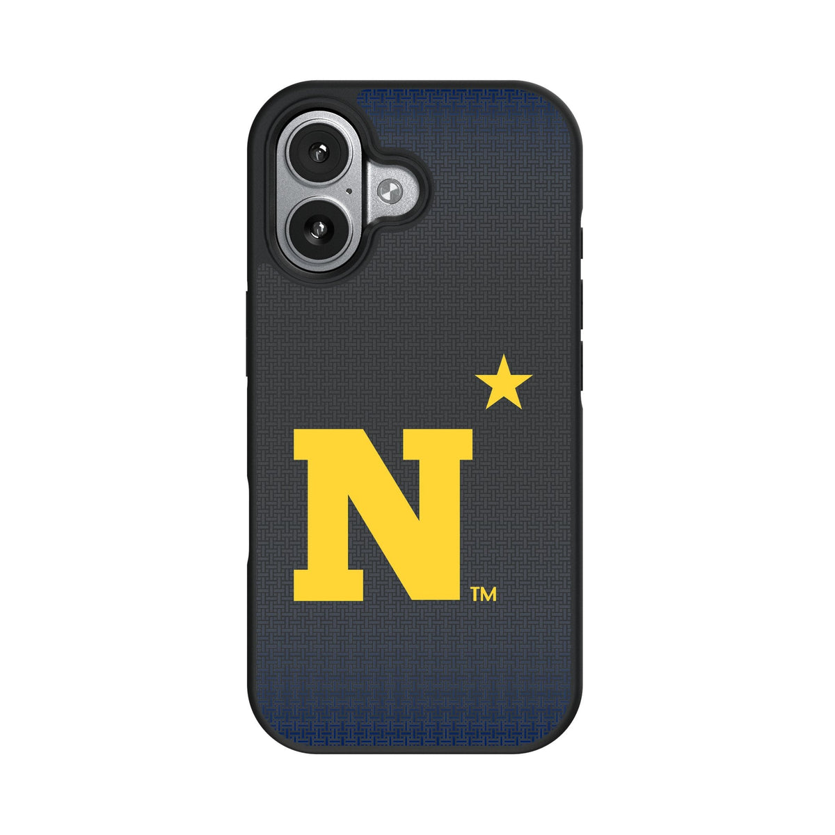 United State Naval Academy Midshipmen Linen Bump Phone Case for Apple iPhone 17 Series 4