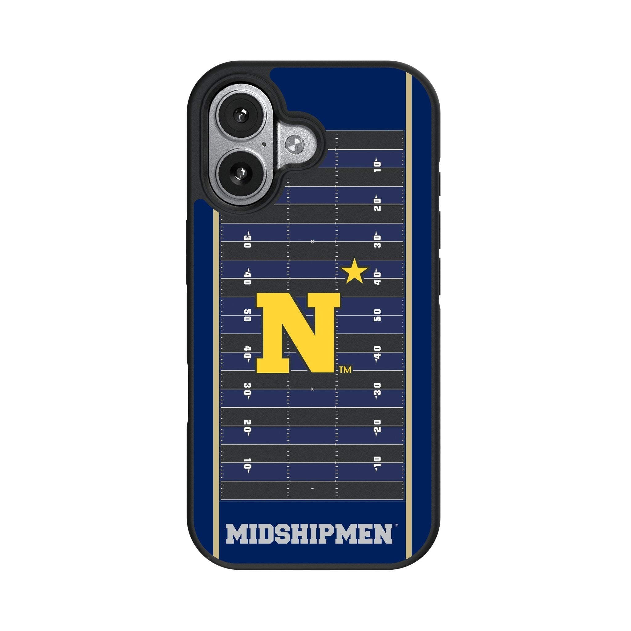 United State Naval Academy Midshipmen Field Bump Phone Case for Apple iPhone 17 Series 4