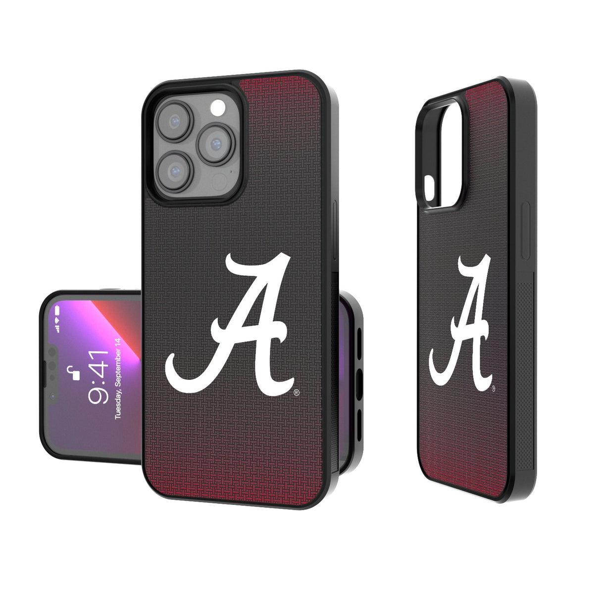 University of Alabama Crimson Tide Script A Linen Bump Phone Case