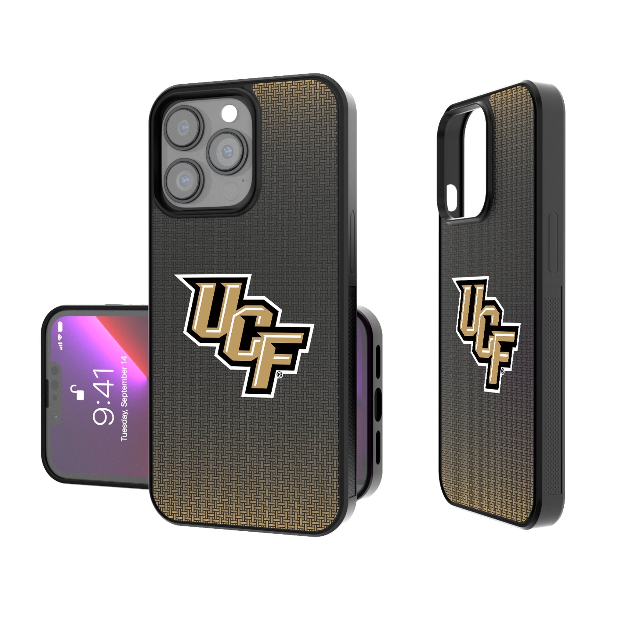 University of Central Florida Golden Knights Linen Bump Phone Case