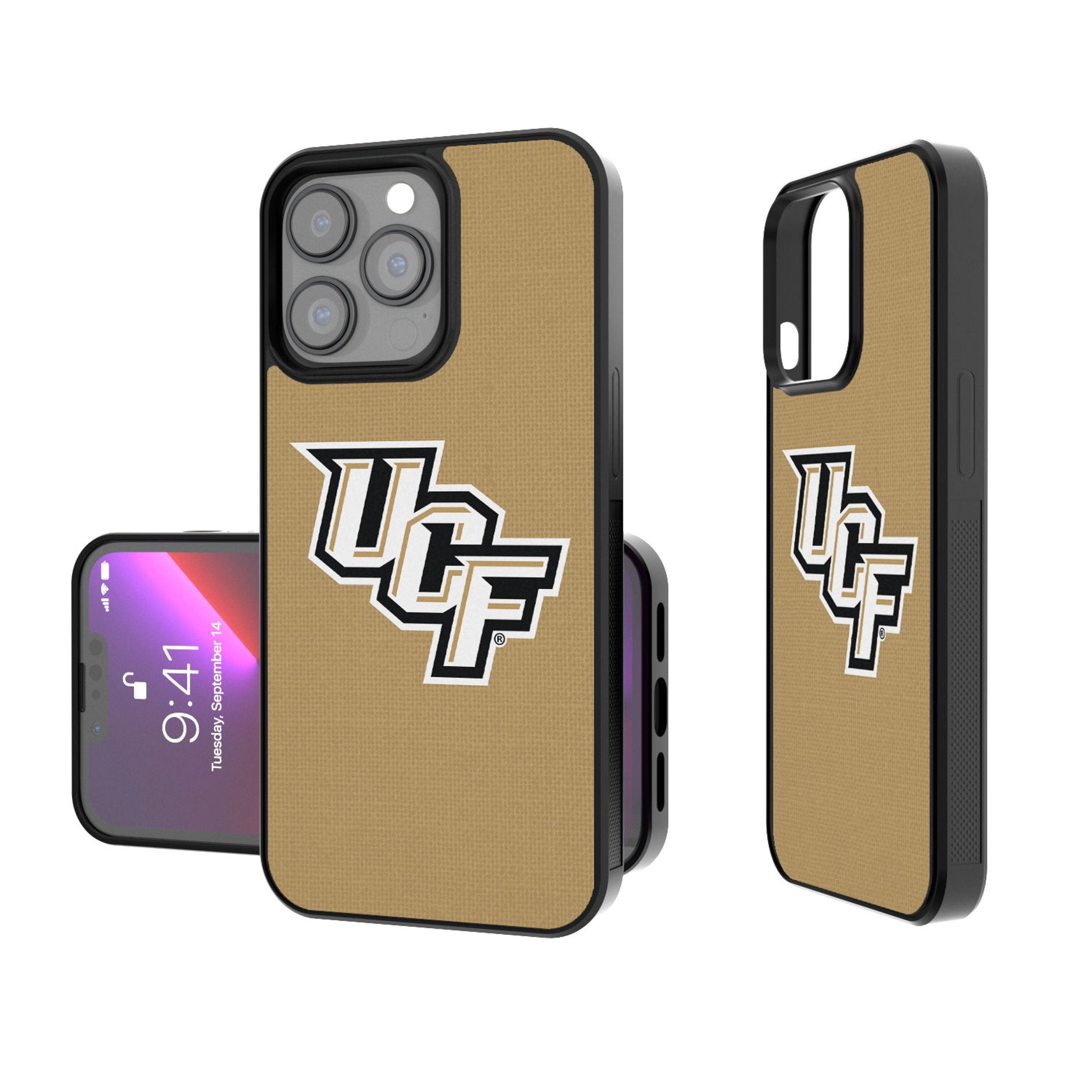 University of Central Florida Golden Knights Solid Bump Phone Case