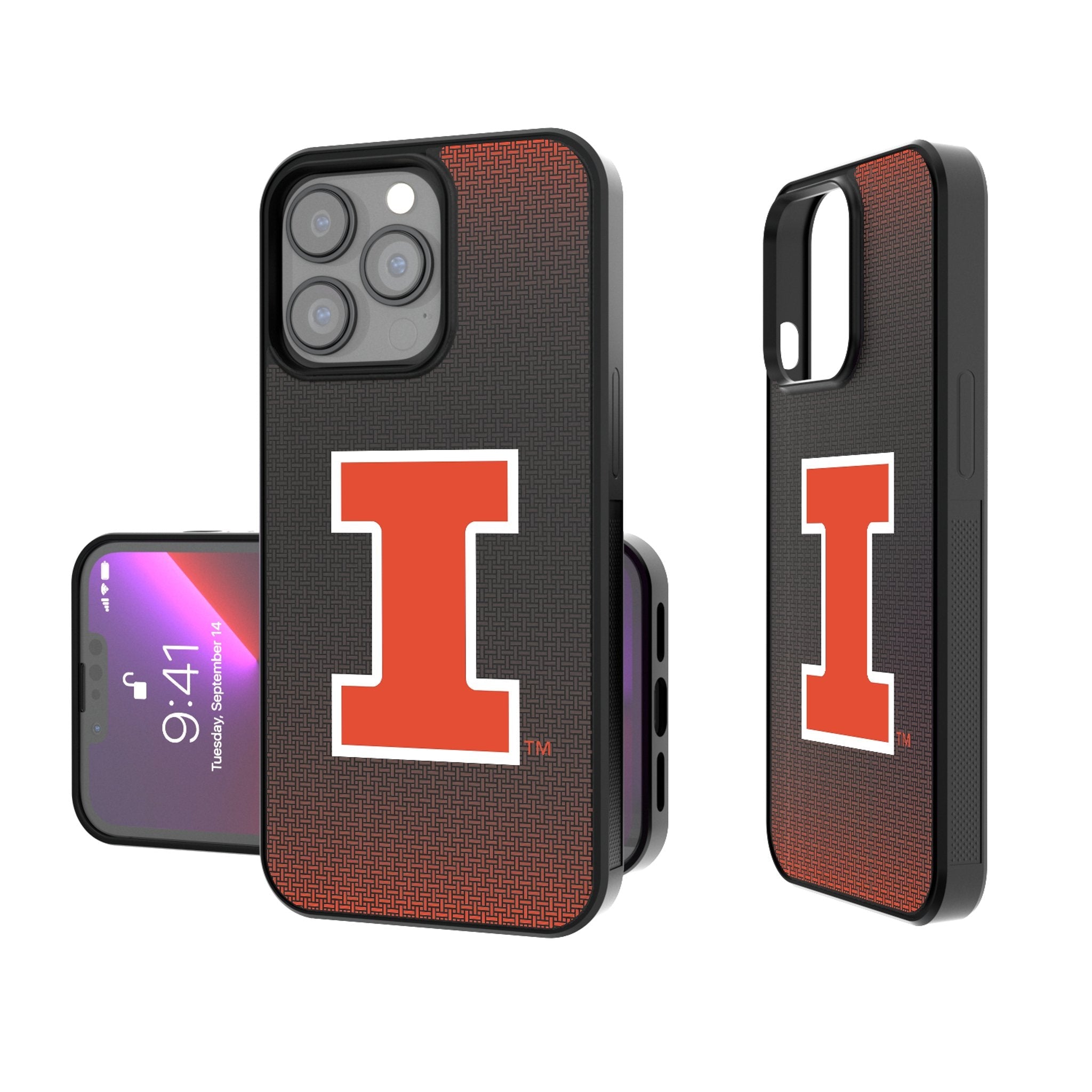 University of Illinois Fighting Illini Linen Bump Phone Case