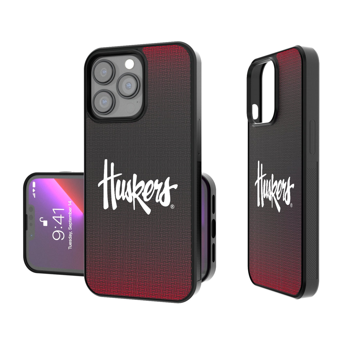 University of Nebraska Huskers Linen Bump Phone Case