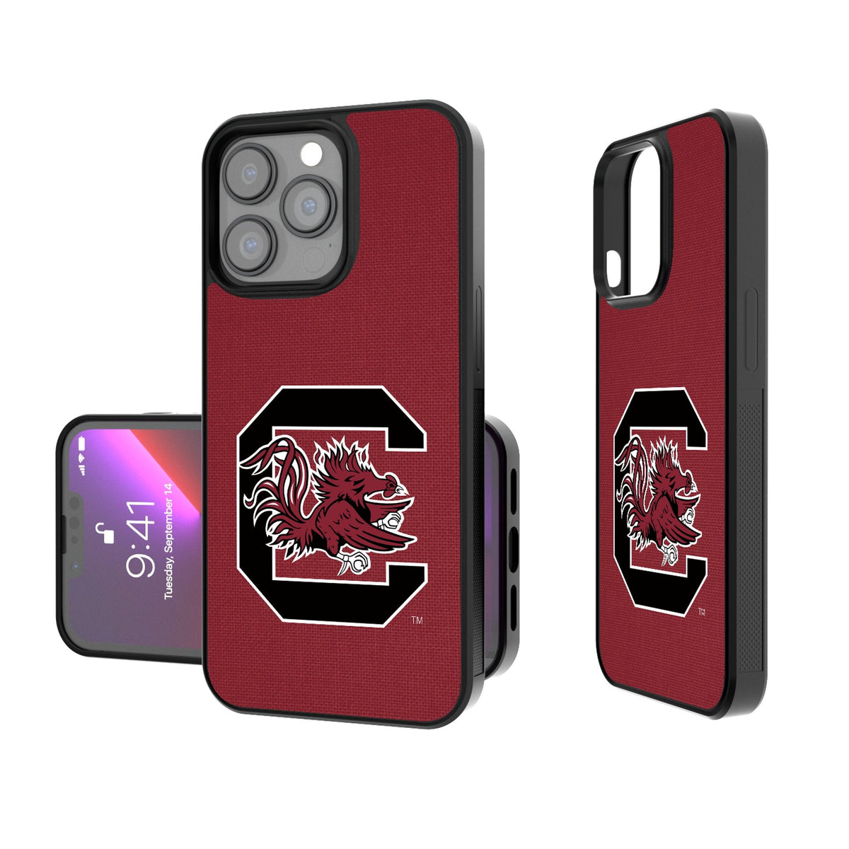 University of South Carolina Gamecocks Solid Bump Phone Case