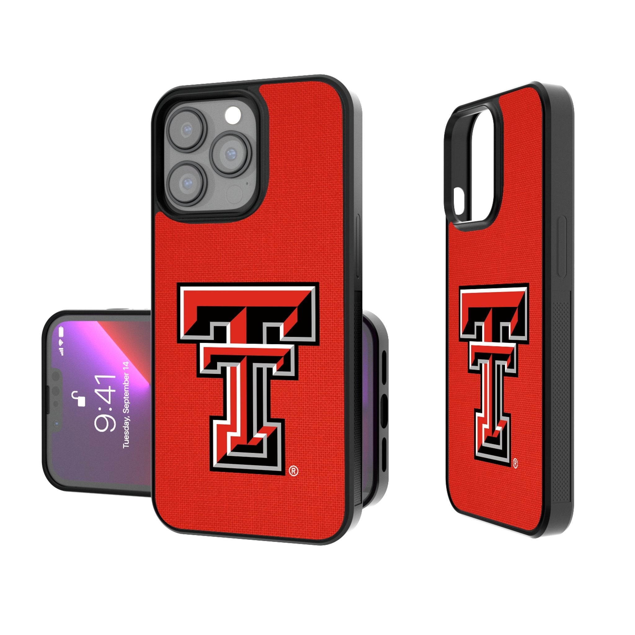Texas Tech Red Raiders Solid Bump Phone Case 1