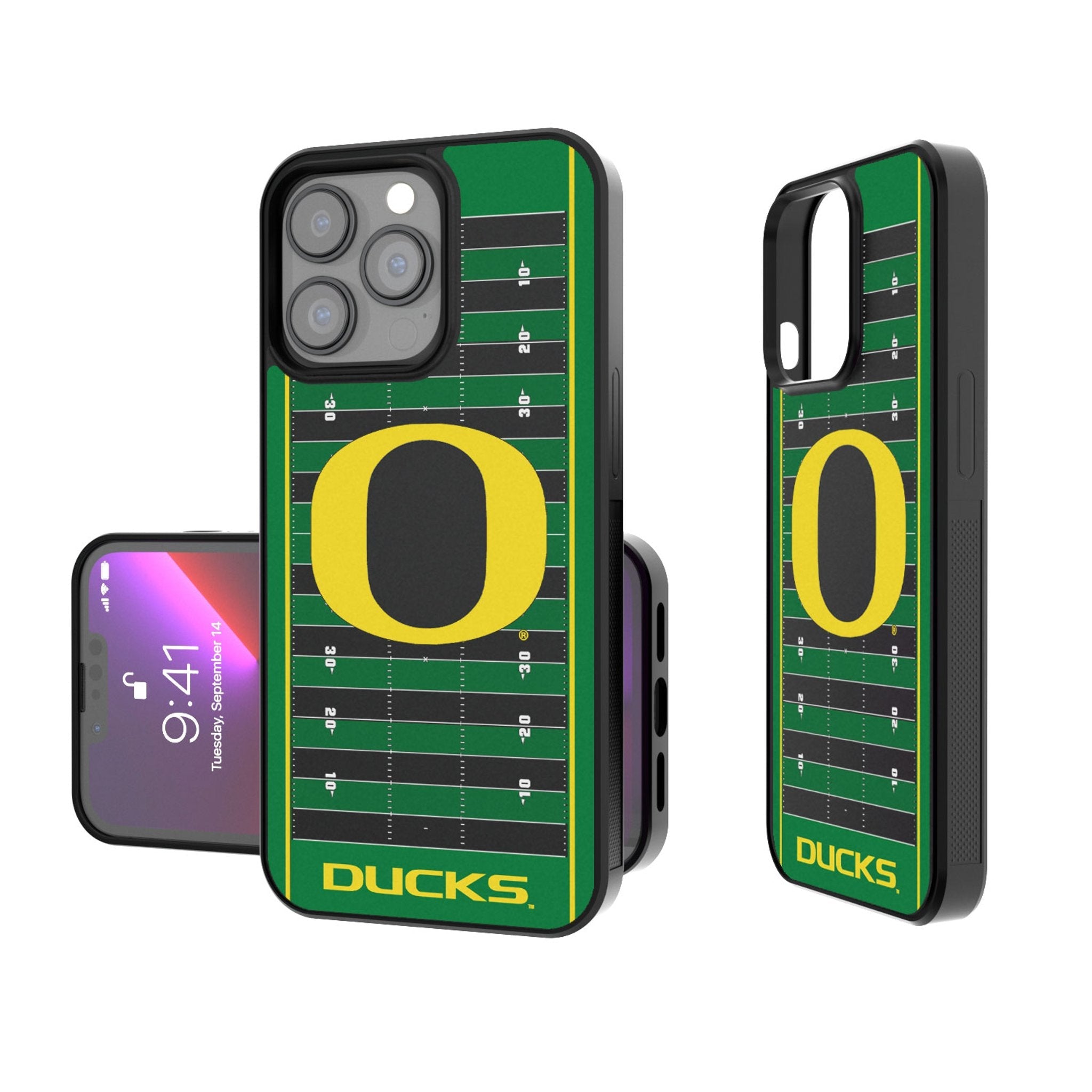University of Oregon Ducks Field Bump Phone Case