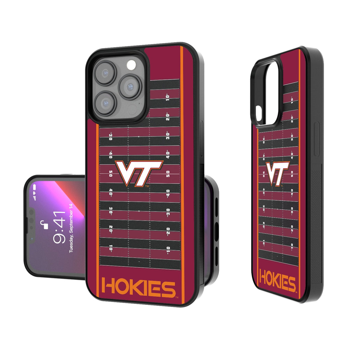 Virginia Tech Hokies Field Bump Phone Case