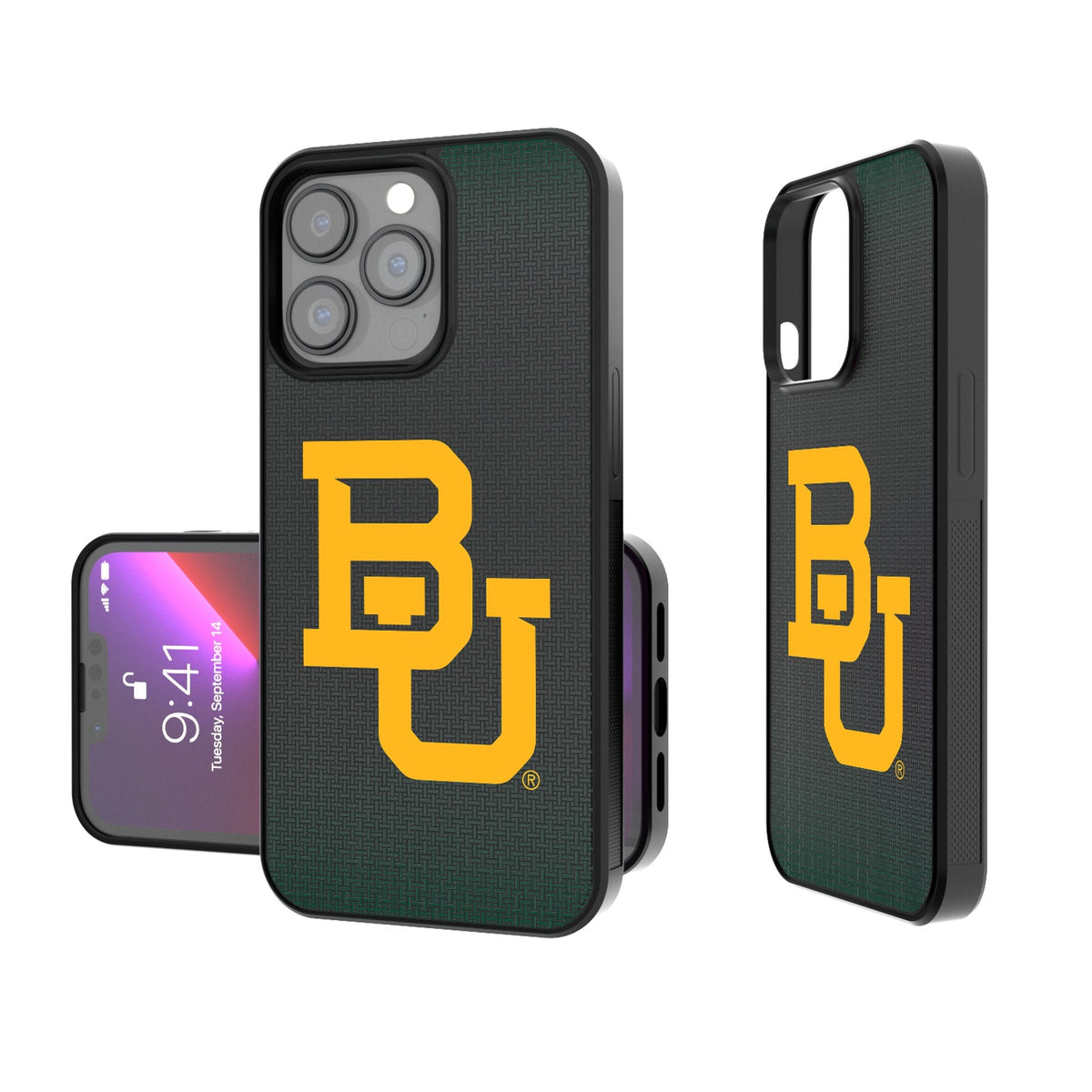 Baylor University Bears Linen Bump Phone Case 1