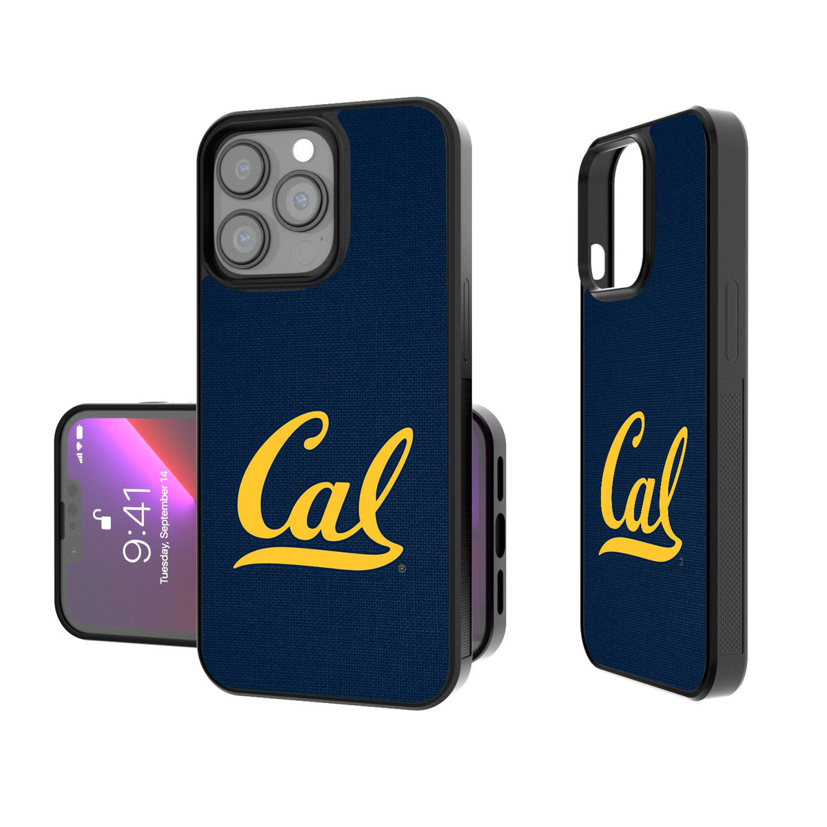 University of California Berkeley Golden Bears Solid Bump Phone Case