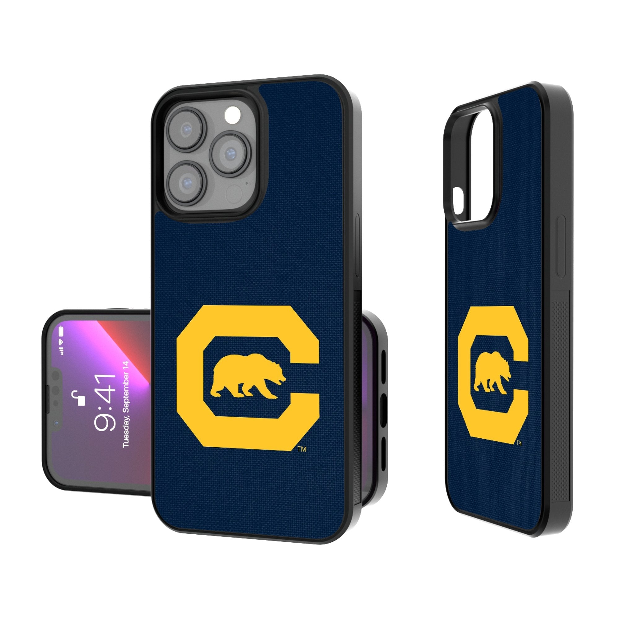 University of California Berkeley Golden Bears Solid Bump Phone Case