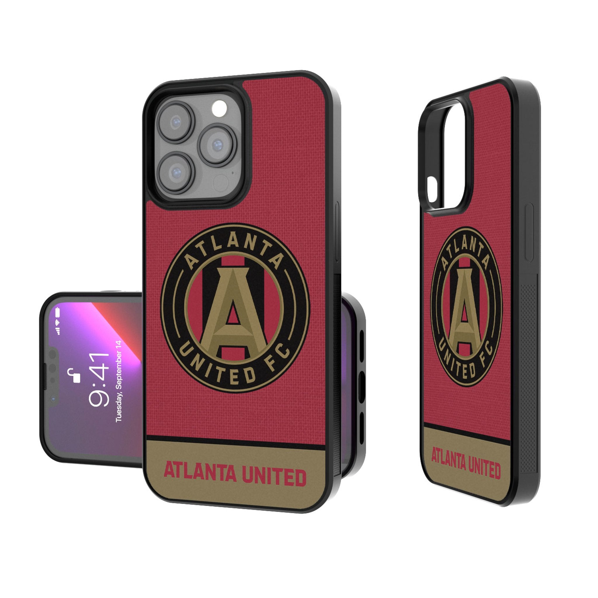 Atlanta United FC  Endzone Solid Bump Phone Case