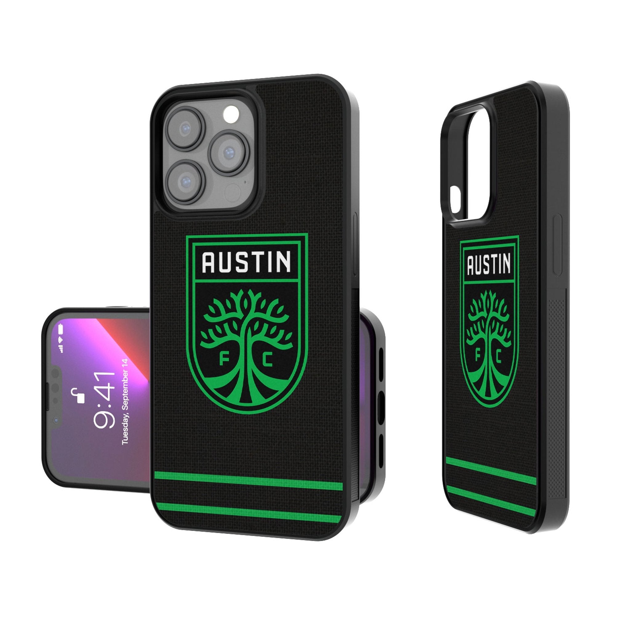 Austin FC  Stripe Bump Phone Case