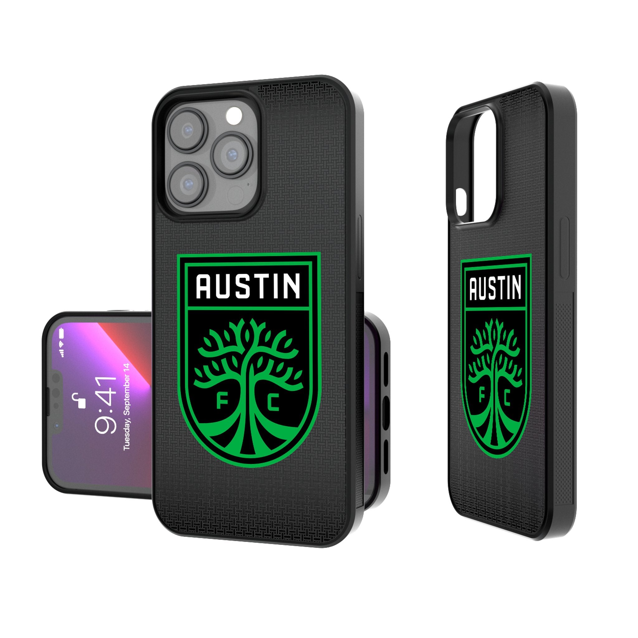 Austin FC  Linen Bump Phone Case