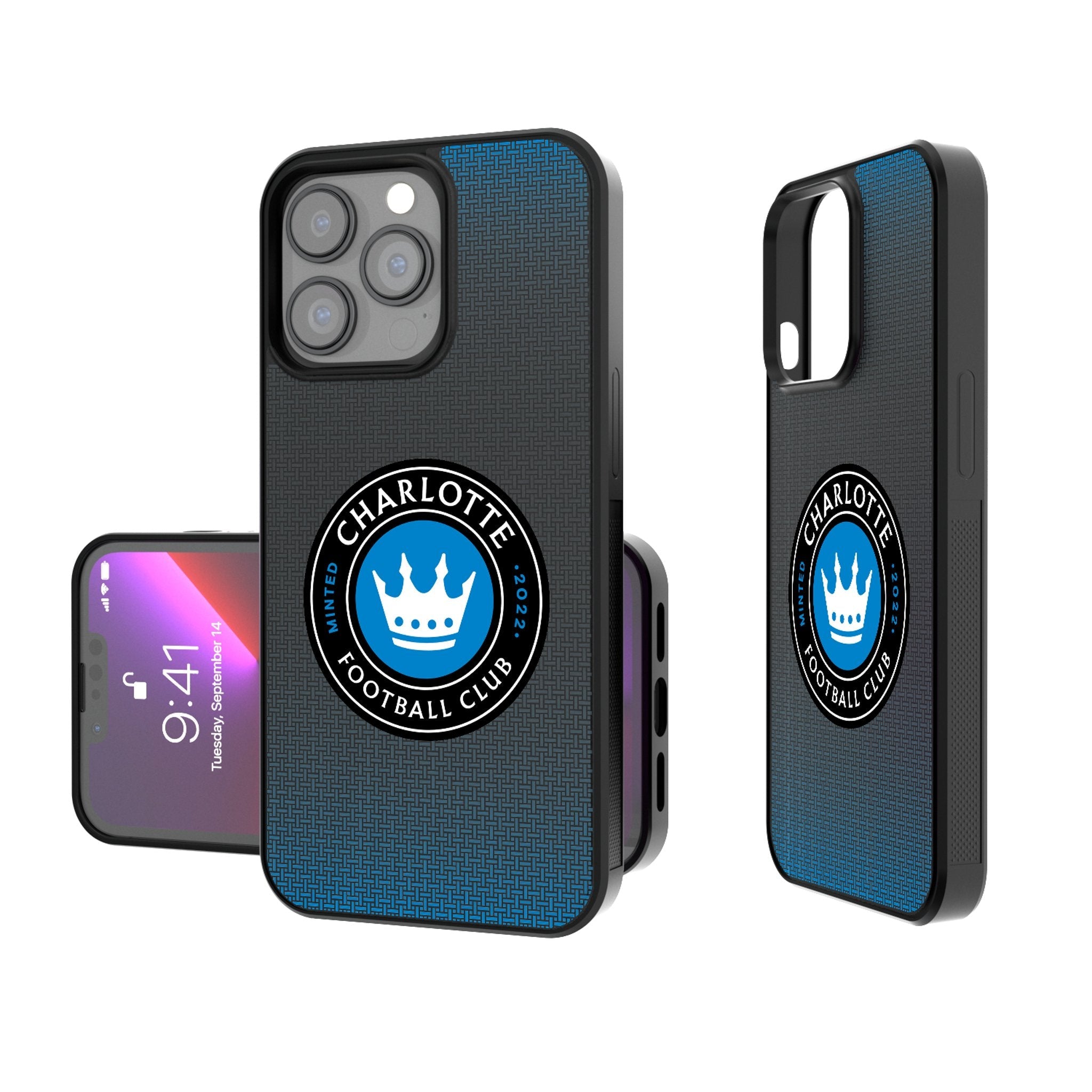 Charlotte FC  Linen Bump Phone Case