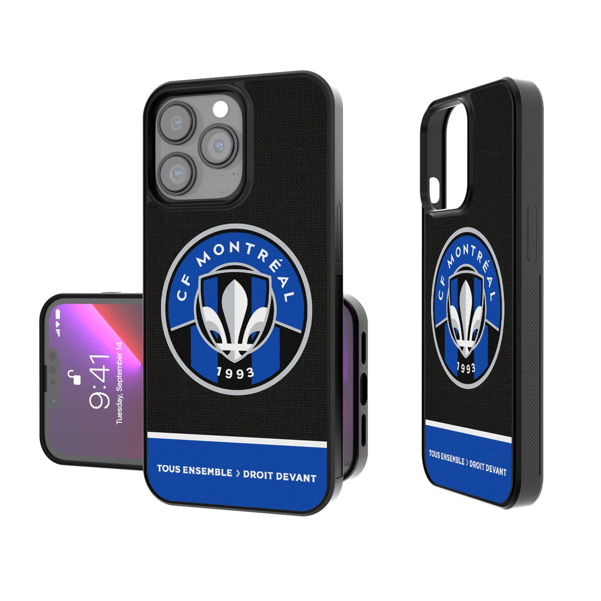 CF Montreal  Endzone Solid Bump Phone Case