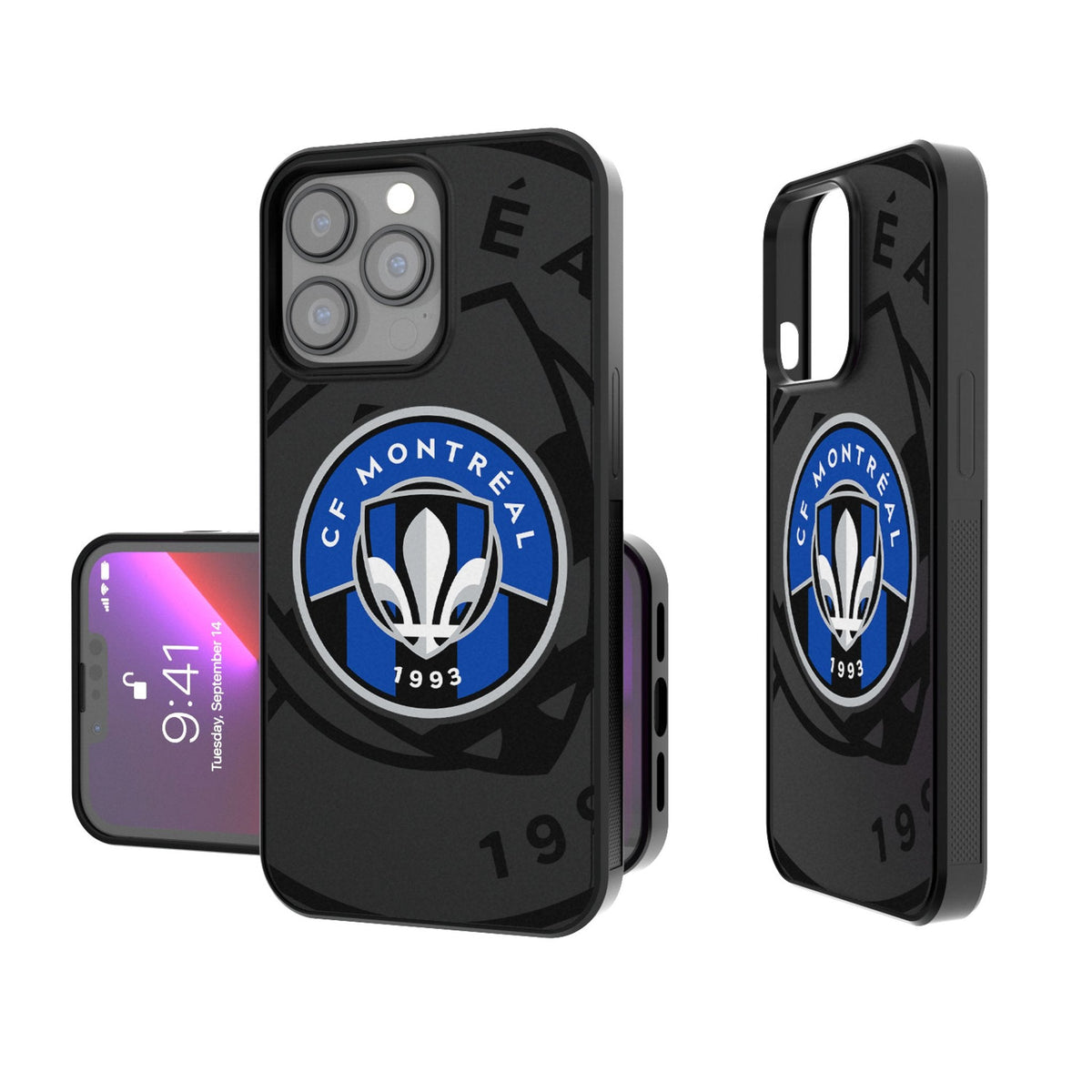 CF Montreal  Monocolor Tilt Bump Phone Case