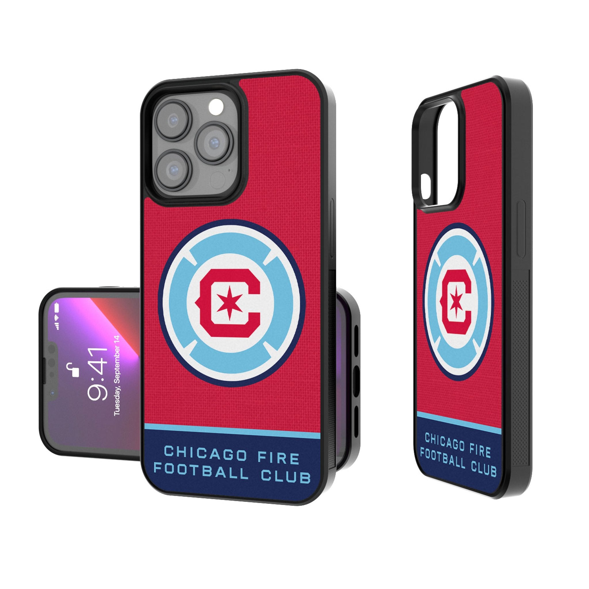Chicago Fire  Endzone Solid Bump Phone Case