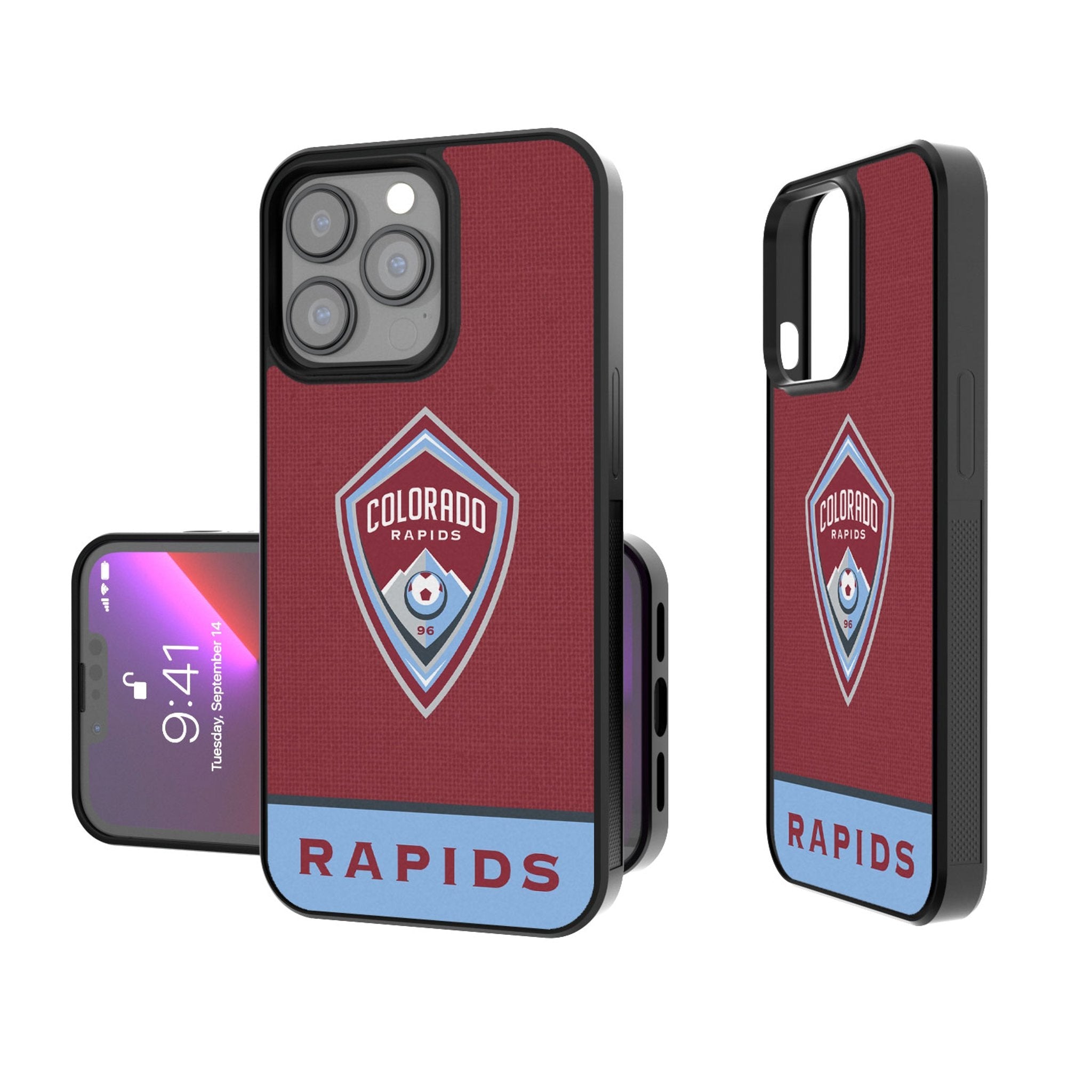 Colorado Rapids  Endzone Solid Bump Phone Case
