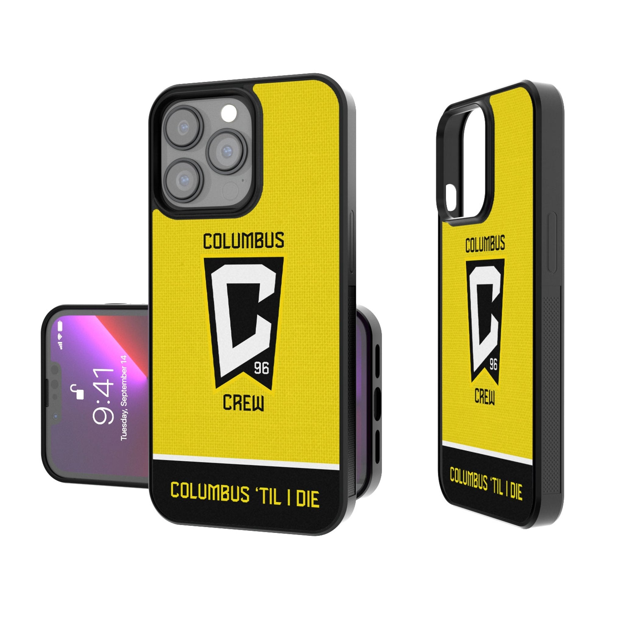 Columbus Crew Endzone Solid Bump Phone Case